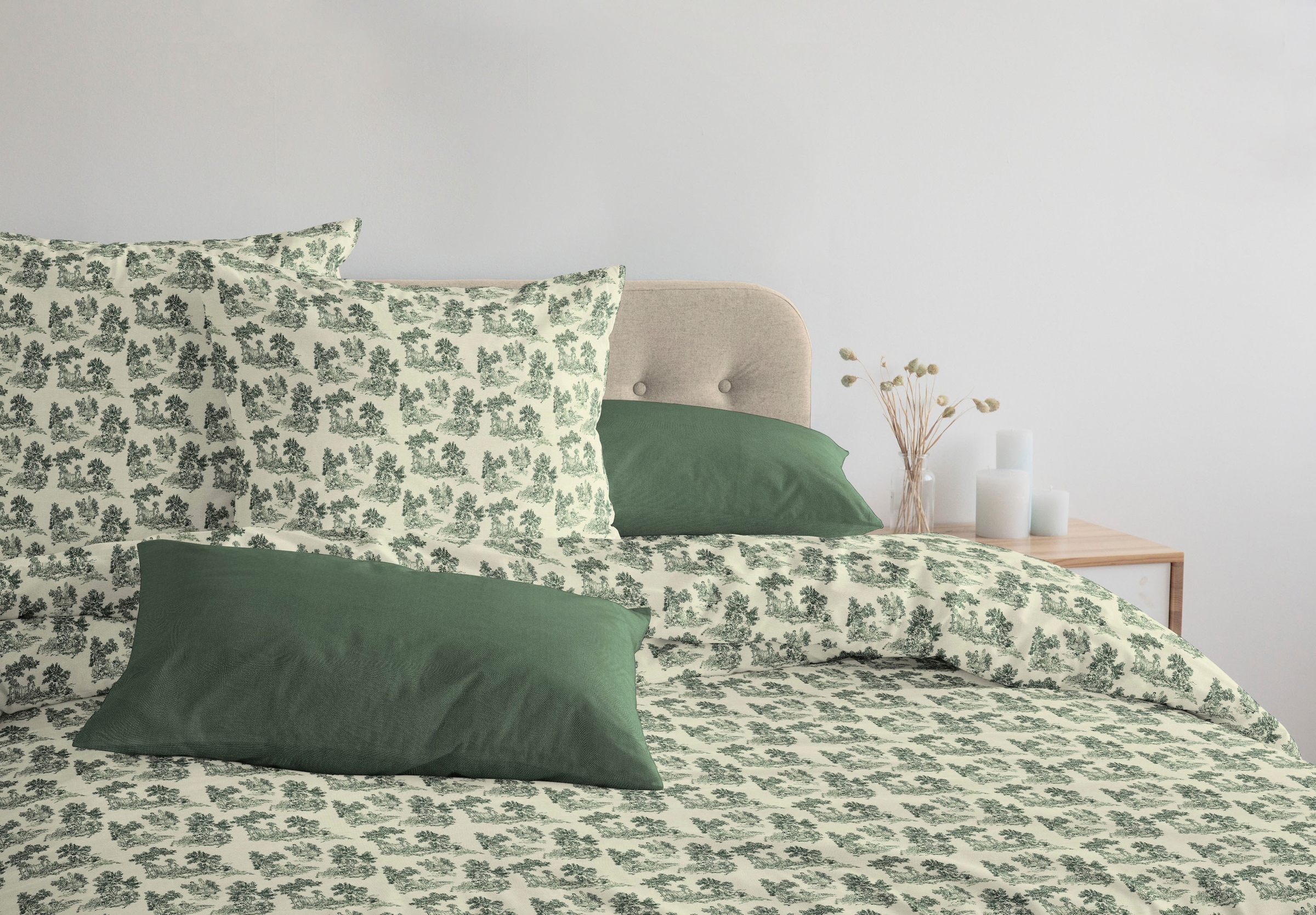 Adam Bettwäsche »Good Old Days« 2 Stk. tlg. aus 100 % Bio-Baumwolle, 2 teilig - Bettwäsche Set