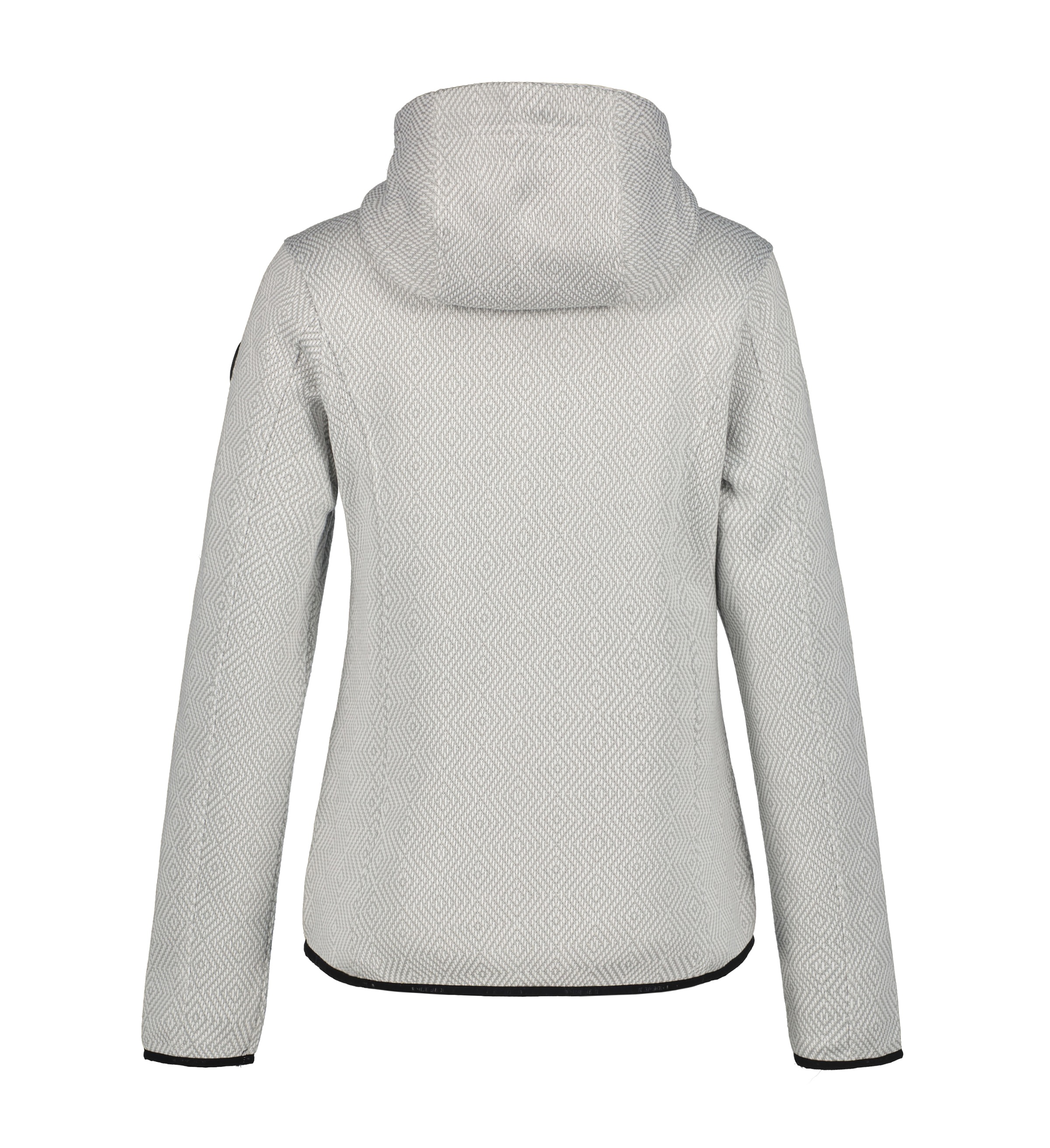 Icepeak Strickjacke »D STRICKFLEECE JACKE AUEN«, in gemusteter Optik