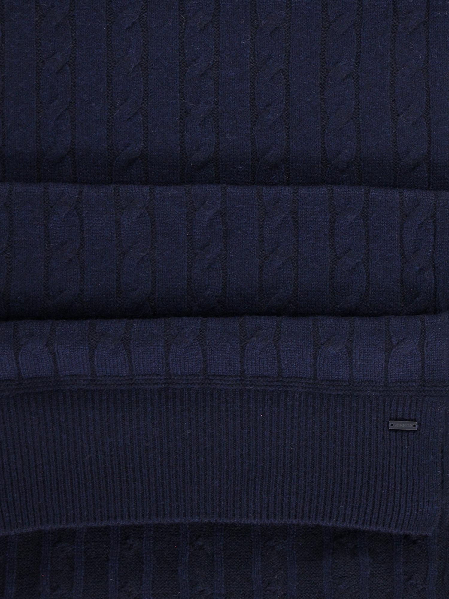 LERROS Strickschal »LERROS Herren Strickschal mit Kaschmiranteil«