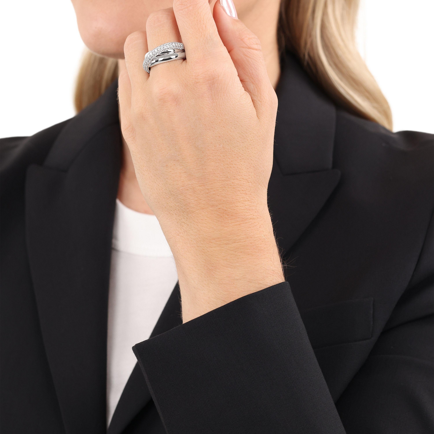JOOP! Fingerring »Schmuck Geschenk« mit Zirkonia (synth.)