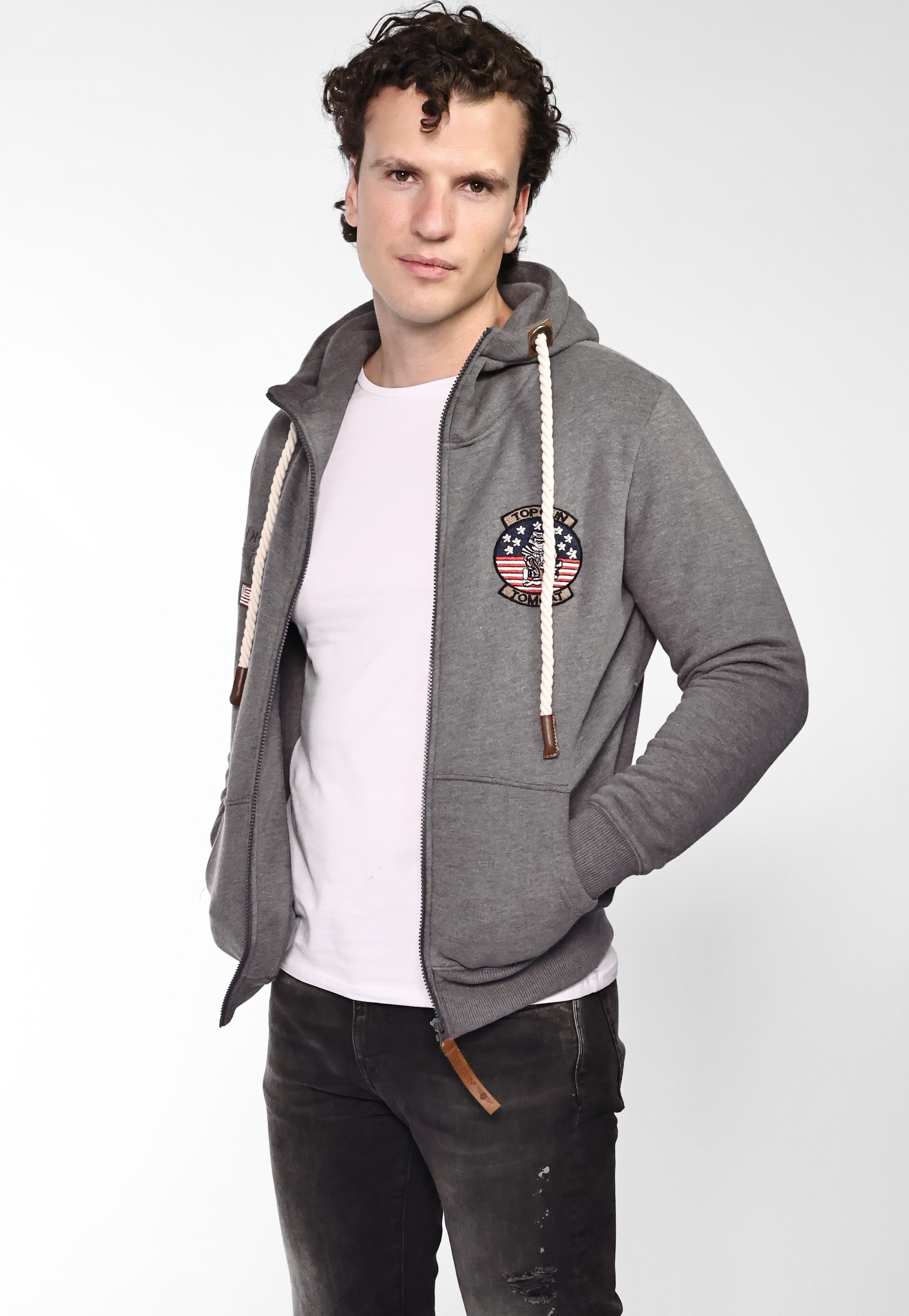 TOP GUN Sweatjacke »Sweatjacke TG20193110«