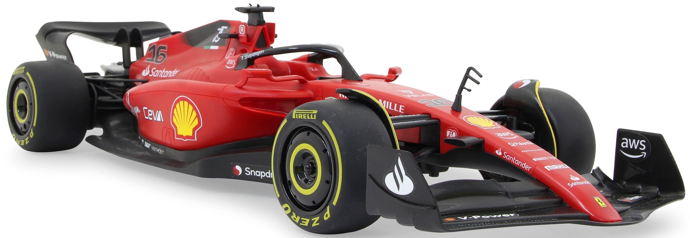 Jamara RC-Auto »Deluxe Cars, Deluxe Cars, Ferrari F1-75 1:12, rot - 2,4 GHz«