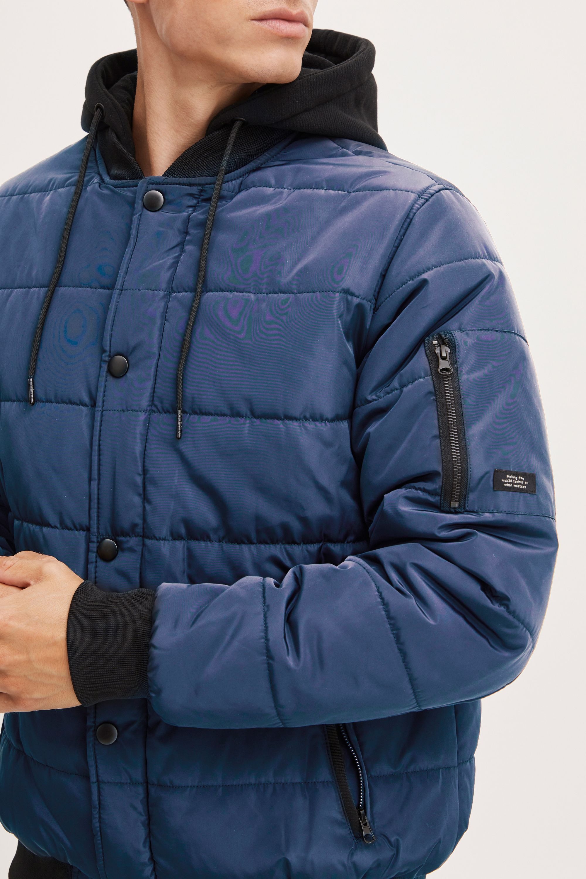 Blend Kurzjacke »Kurzjacke BHOuterwear«, mit Kapuze