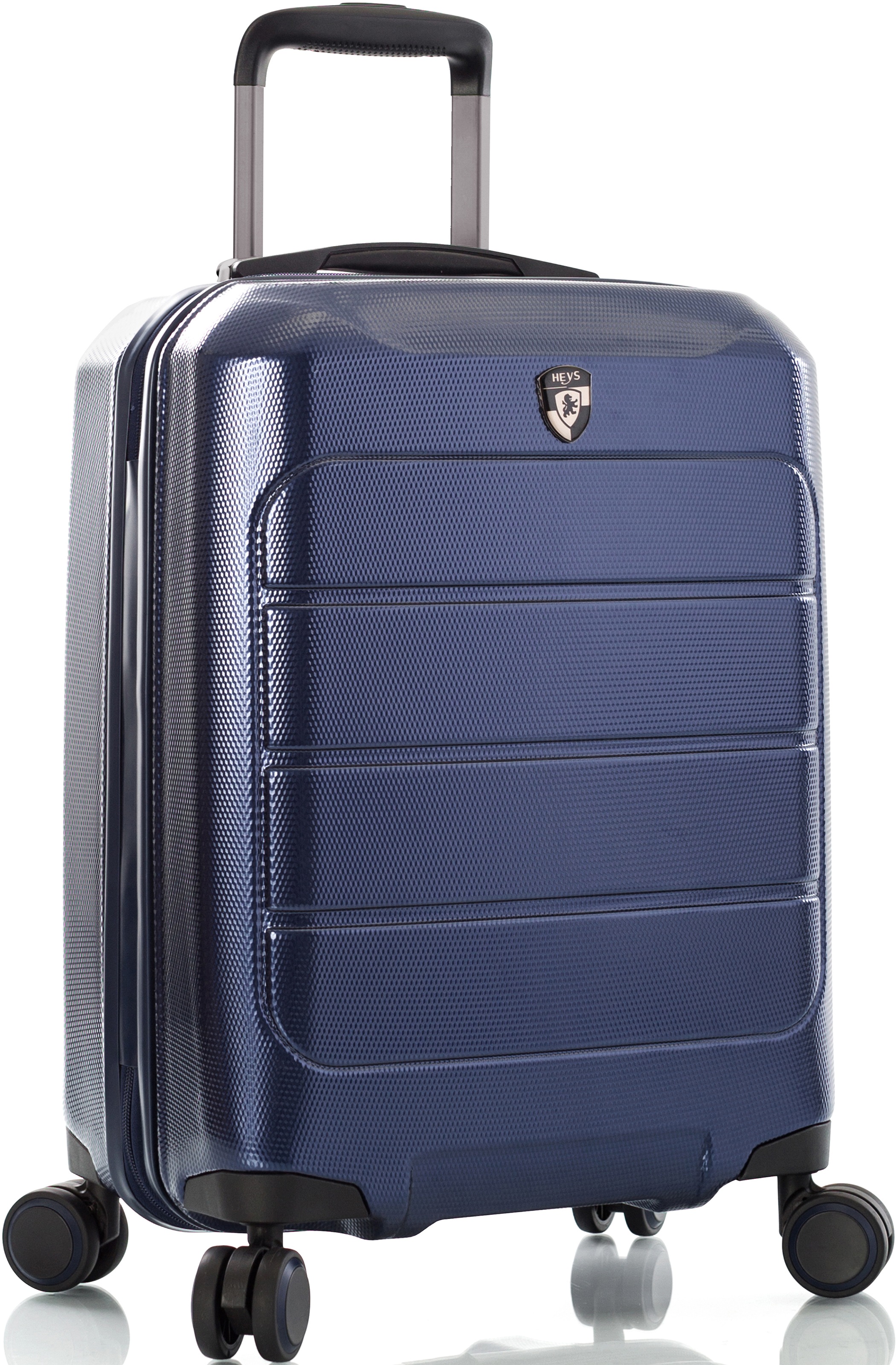Heys Hartschalen-Trolley »Eco Case, 53 cm, Navy Blau«, 4 Rollen, Heys x Joachim Llambi Handgepäck-Koffer Reisegepäck