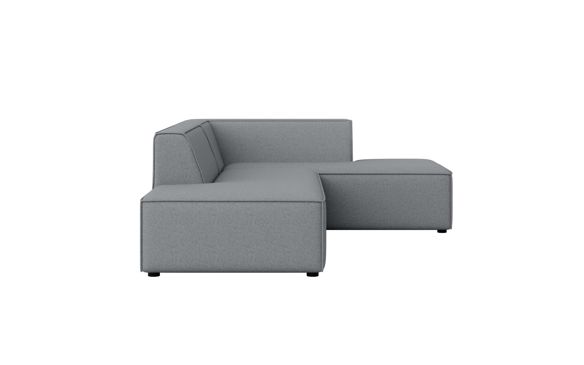 INOSIGN Ecksofa »Ecksofa Cavan mit Ottomane links oder rechts bestellbar«, L-Form mit Wellenunterfederung, Maße B/T/H: 270/180/72 cm