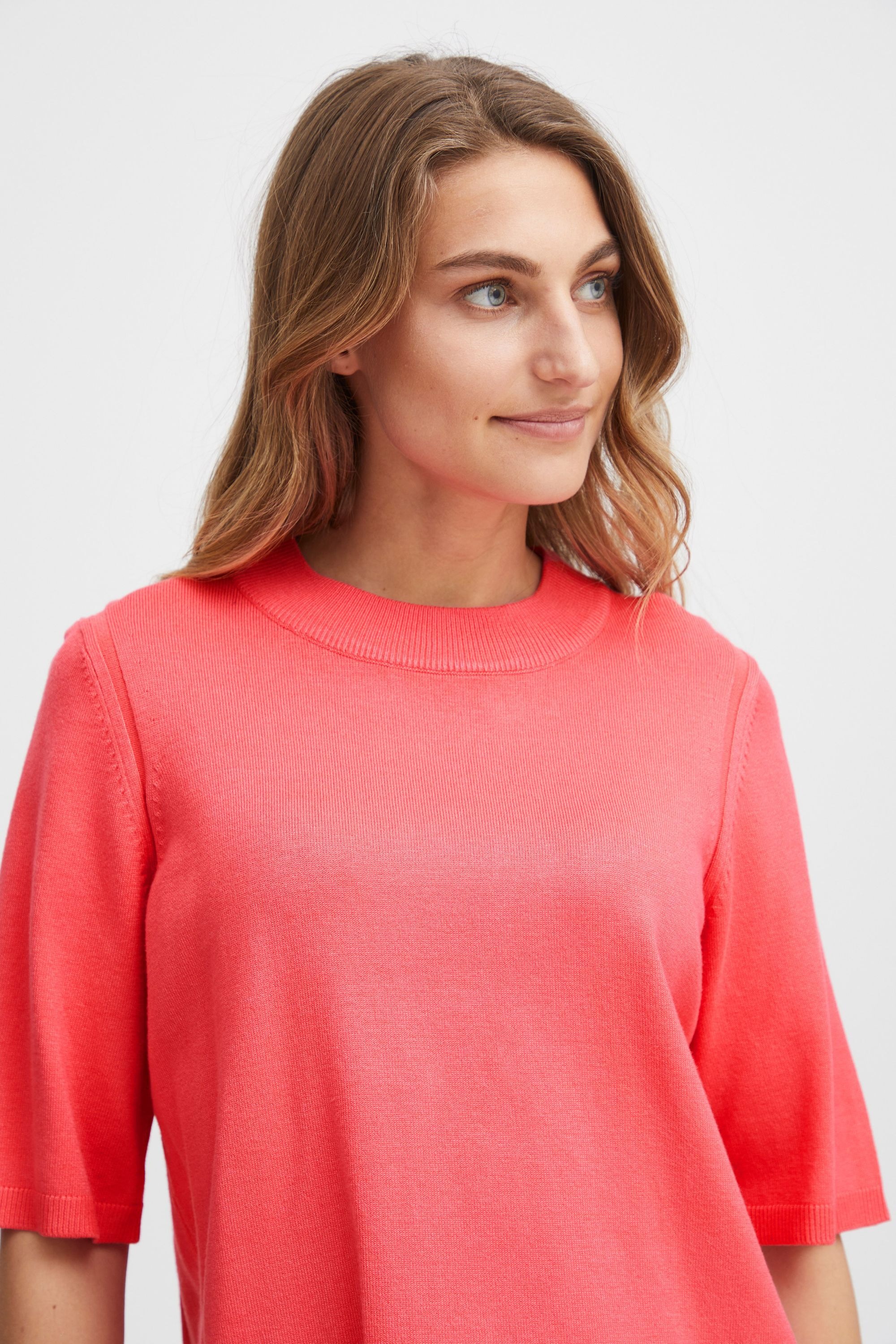 fransa Strickfleece-Pullover »Strickpullover FRBlume«