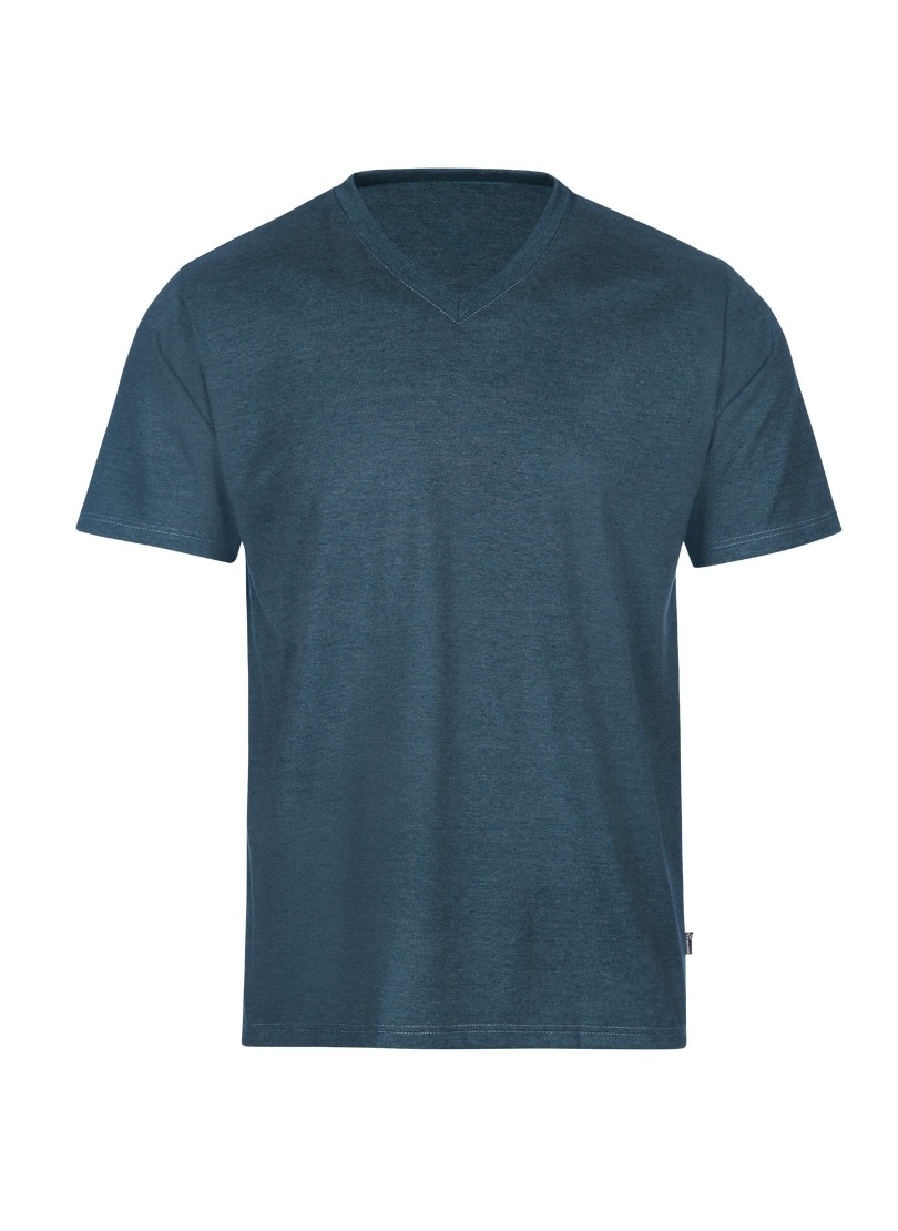 Trigema T-Shirt »TRIGEMA V-Shirt DELUXE Baumwolle« 1 Stk.