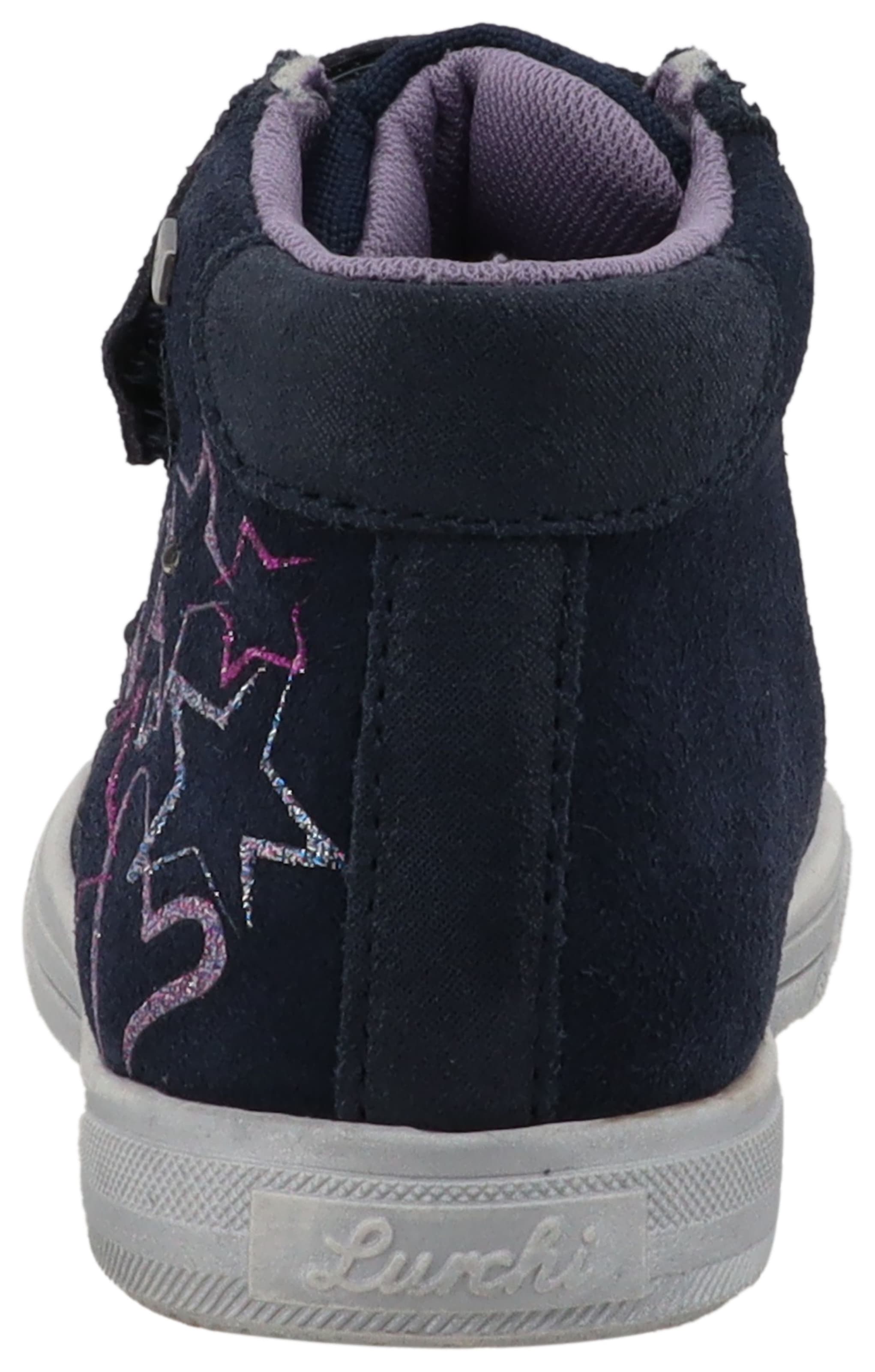 Lurchi Sneaker »Blanca-TEX, Blinkschuh«  Boots, Herzchen-Glitzer-Motiv, Größenschablone zum Download