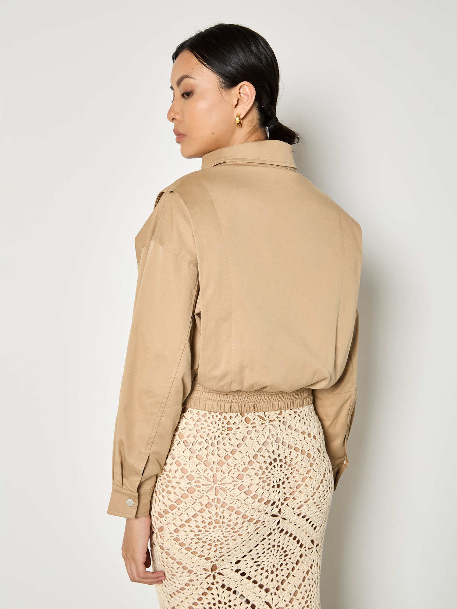 Apricot Bomberjacke »Jacke« mit Falten