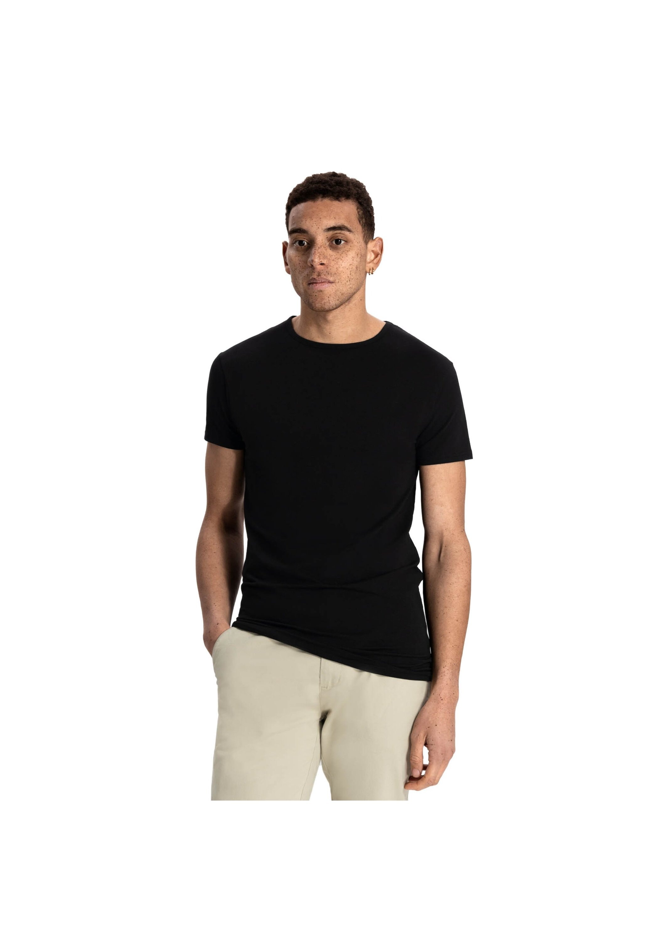 Dstrezzed T-Shirt »T-Shirt Bronson 2 Pack Round Neck Tee Bamboo Blend 2er Pack« 2