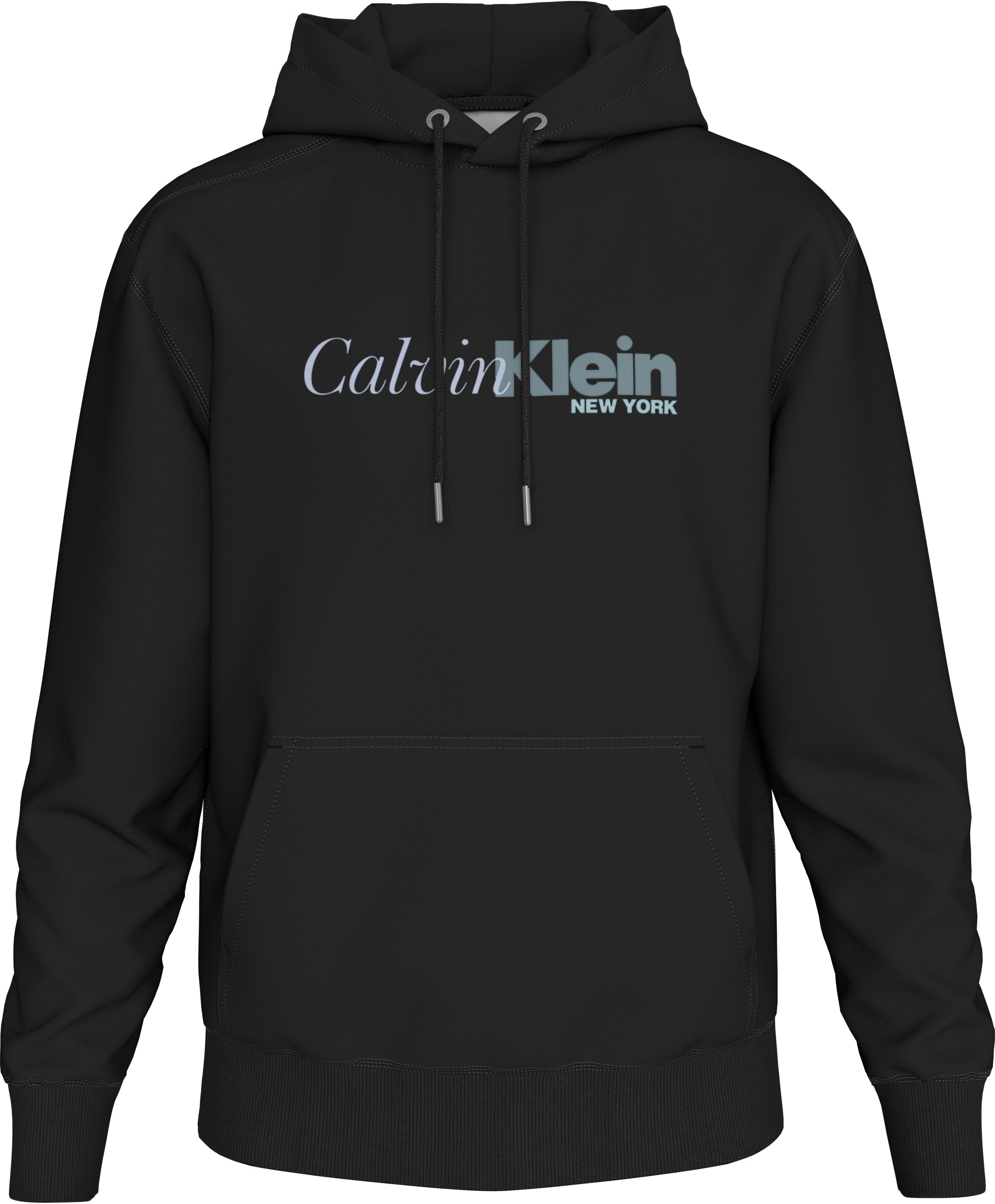 Calvin Klein Kapuzensweatshirt »LS EU 350TERRY CURSIVE GRAPHIC H«, regular fit, Logo-Schriftzug