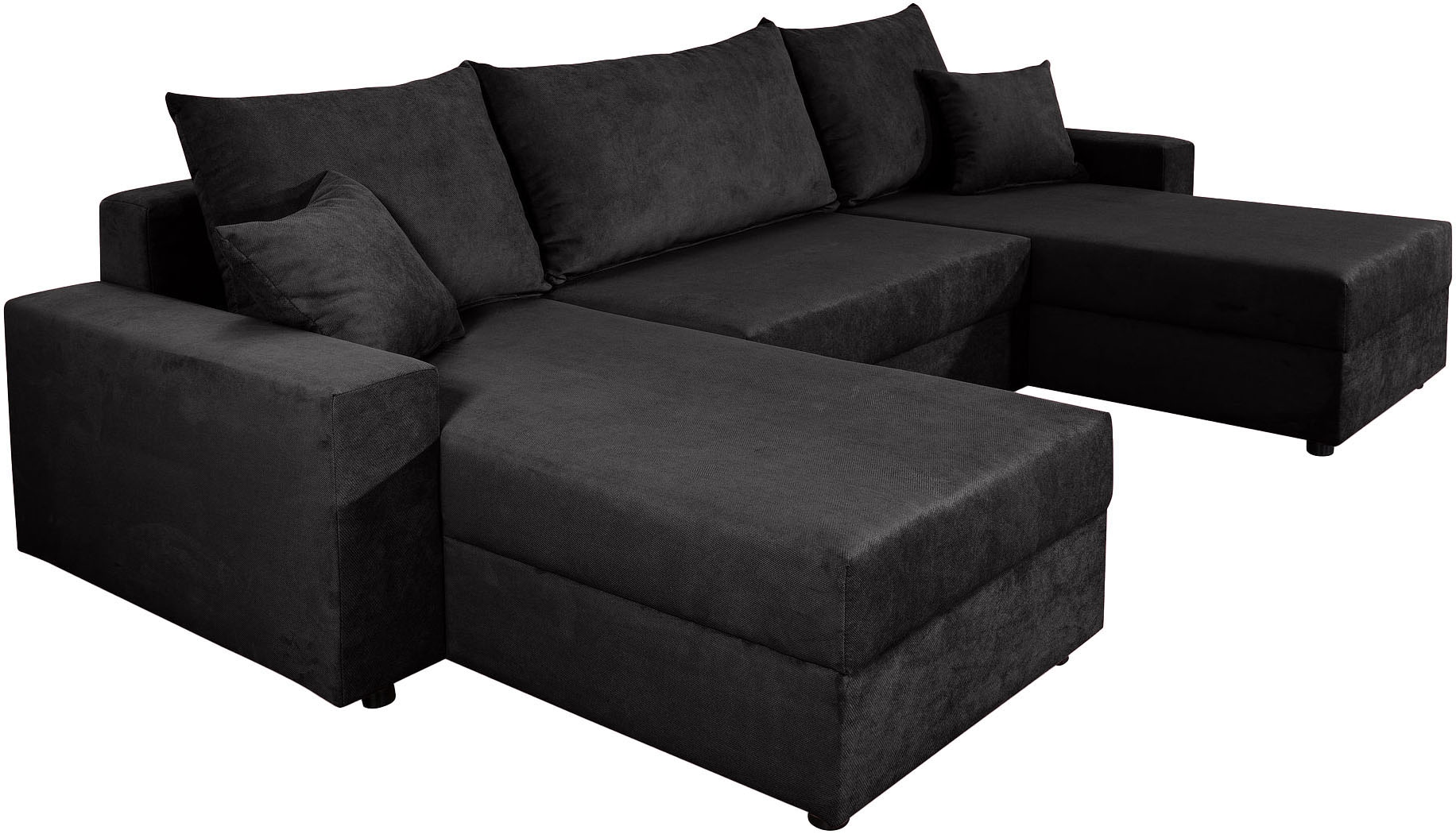 COLLECTION AB Wohnlandschaft »Pico U-Form«, Breite 252, mit Armlehne Schlaffunktion, Bettkasten
