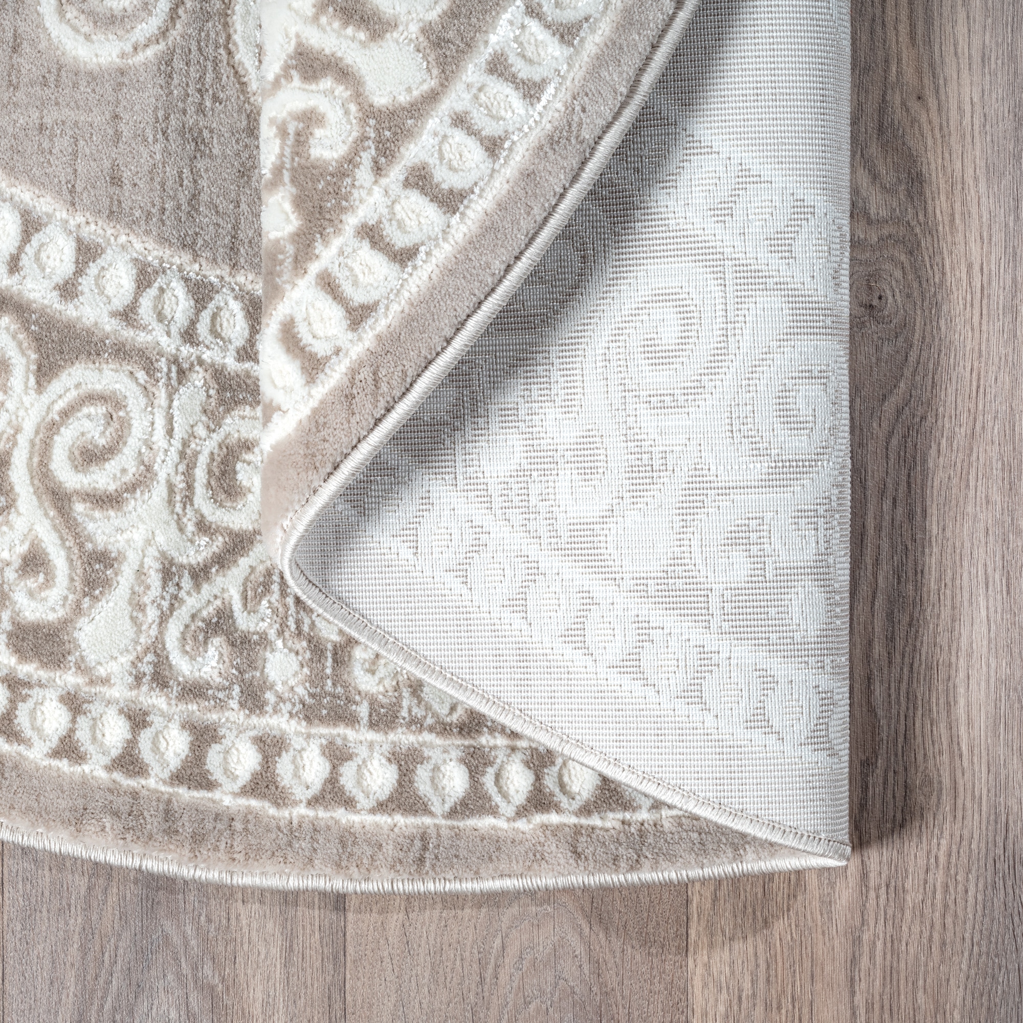 Sanat Teppich »Harmony 3204 , auch als Läufer und rund« rund 12 mm Höhe Wohnzimmer, Kurzflor, modern,  Orient Optik, Schlafzimmer