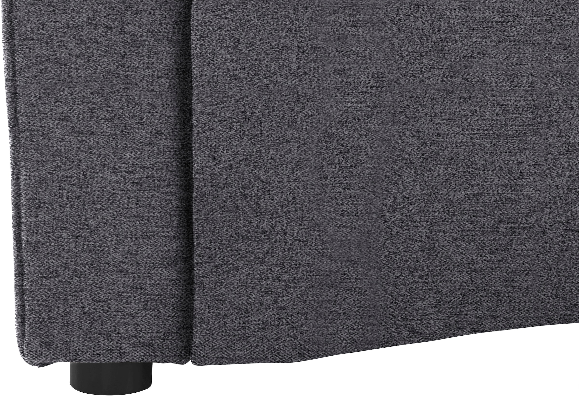 DOMO collection Ecksofa »Sarafina zeitlos und komfortabel, optional mit Federkern, L-Form«, wahlweise mit Bettfunktion