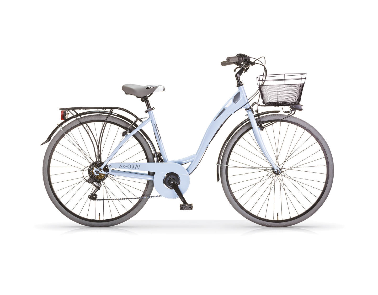 MBM Trekkingrad »Citybike NEW Agorà 28 Zoll, hellblau«