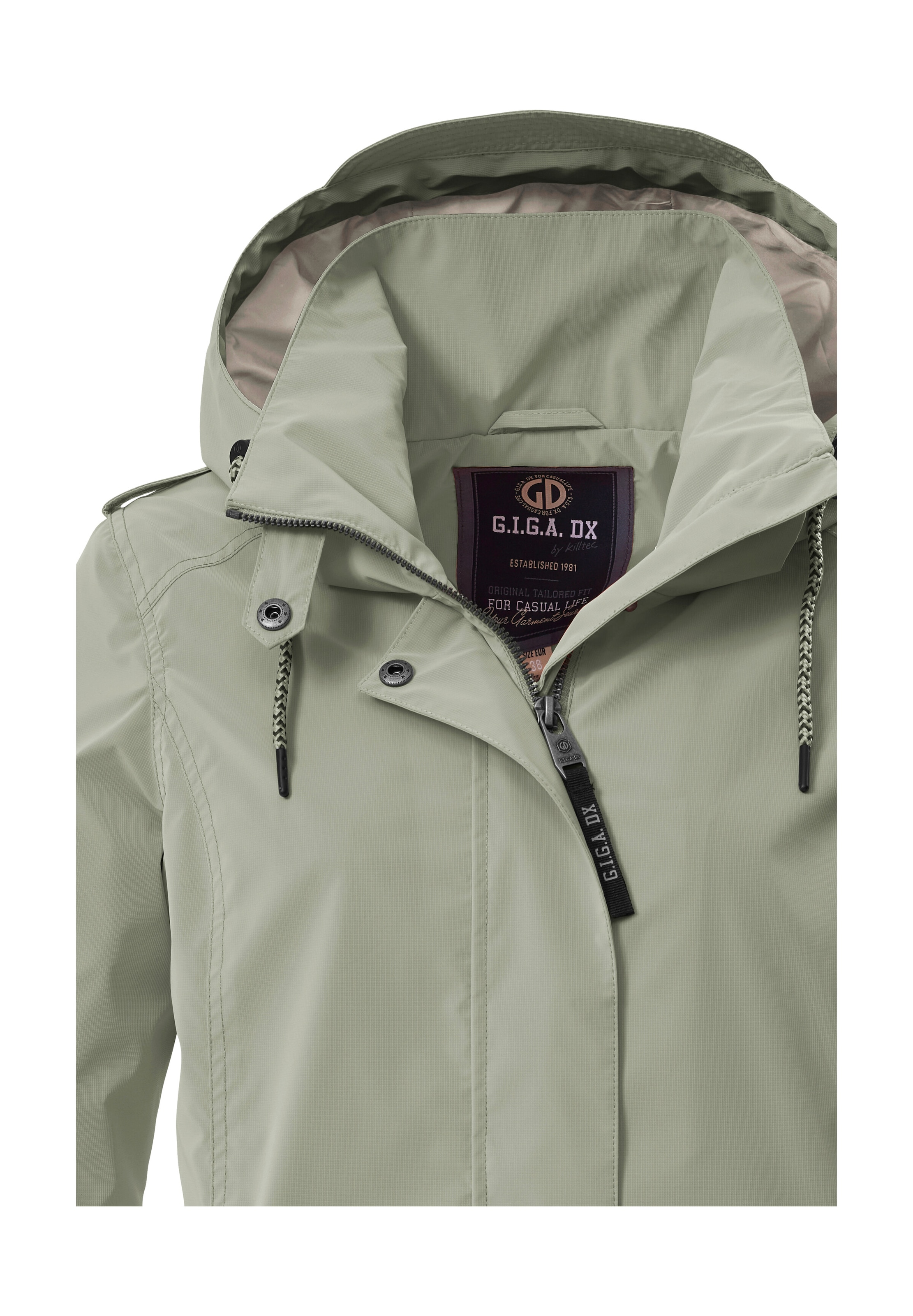 G.I.G.A. DX by killtec Parka »GS 94 WMN PRK« Funktionsparka mit verstellbarer Kapuze und Autolock-Reißverschluss
