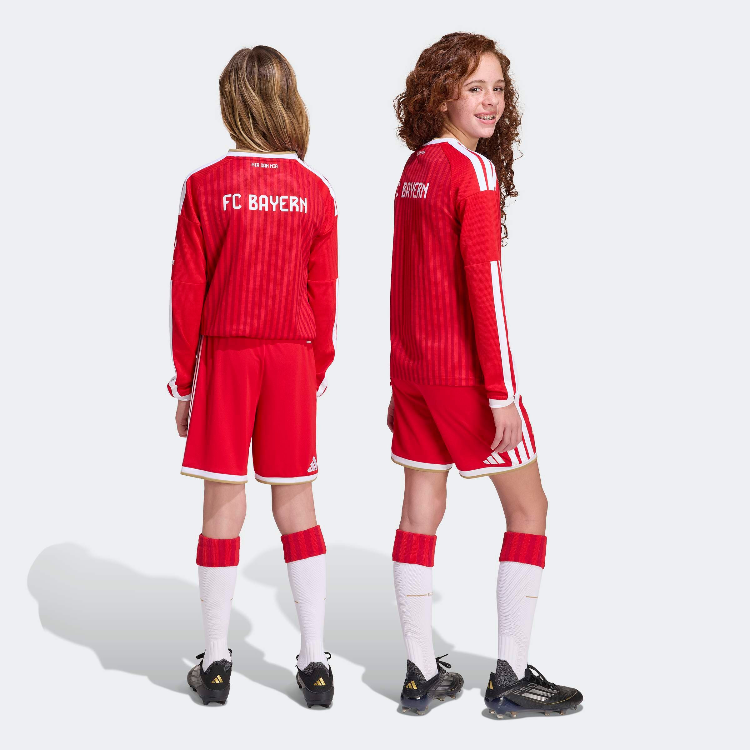 adidas Performance Fußballtrikot »FCB H JSY YL« für Kinder, mit Climacool® Technologie, mit Rundhalsausschnitt