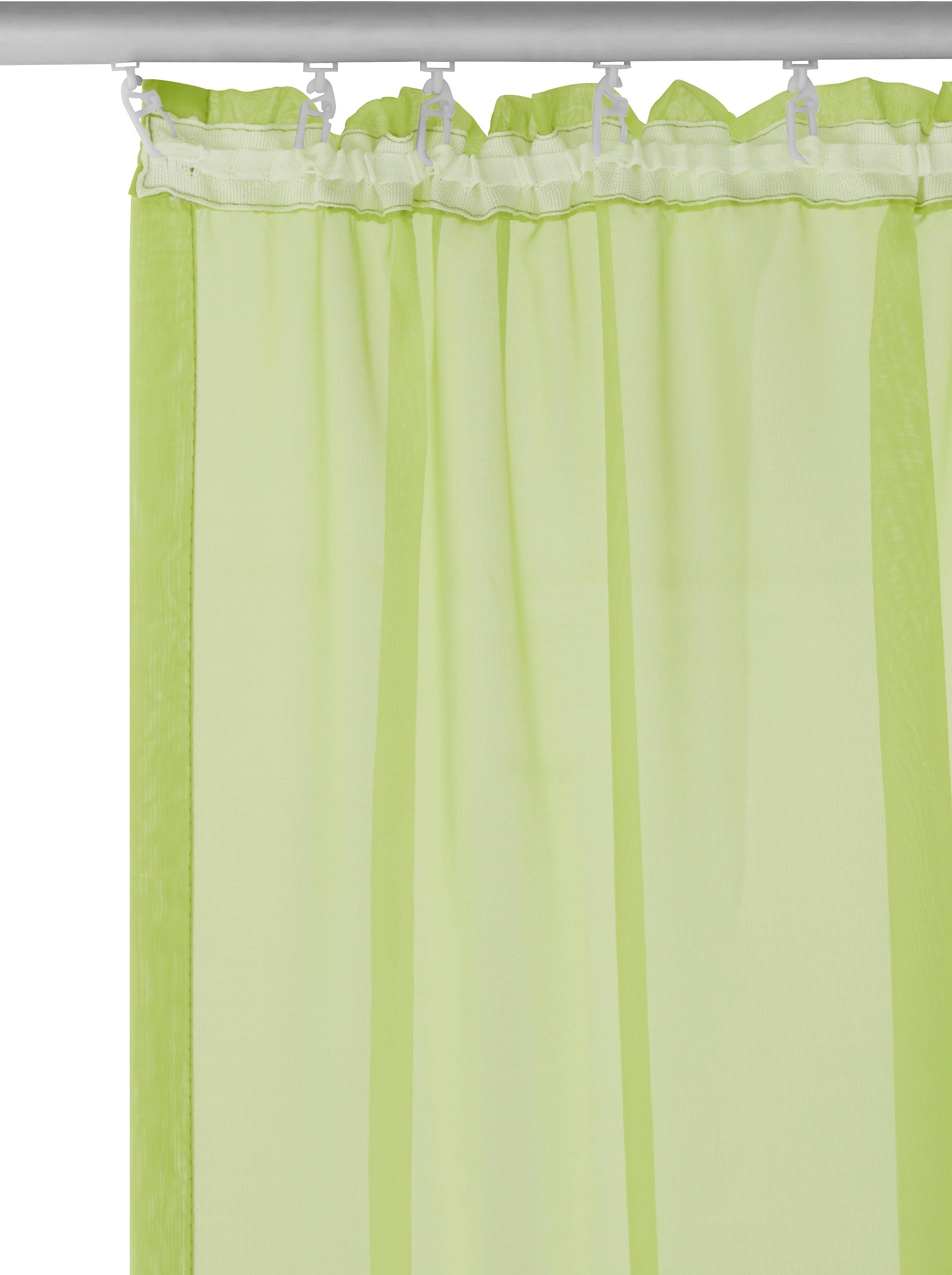 my home Gardine »XANA«, Shop im Online 1 einfarbig (1 Voile, Polyester, Schal, St.), OTTO