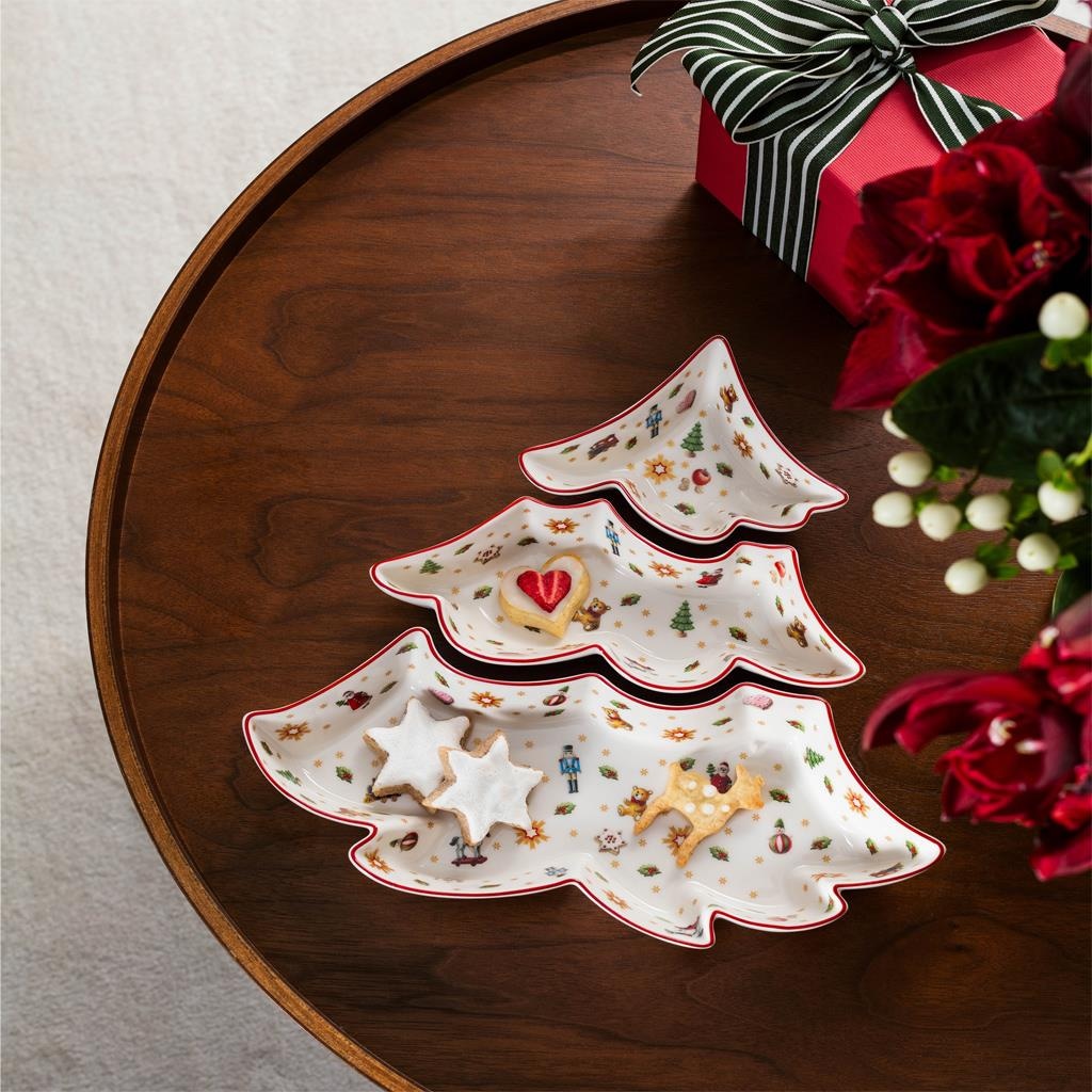 Villeroy & Boch Dipschale »Dipschalen-Set Toy's Delight 27,9 x 26,1 cm 3-tlg. bunt« 3 Stk. aus Porzellan handwäsche empfohlen