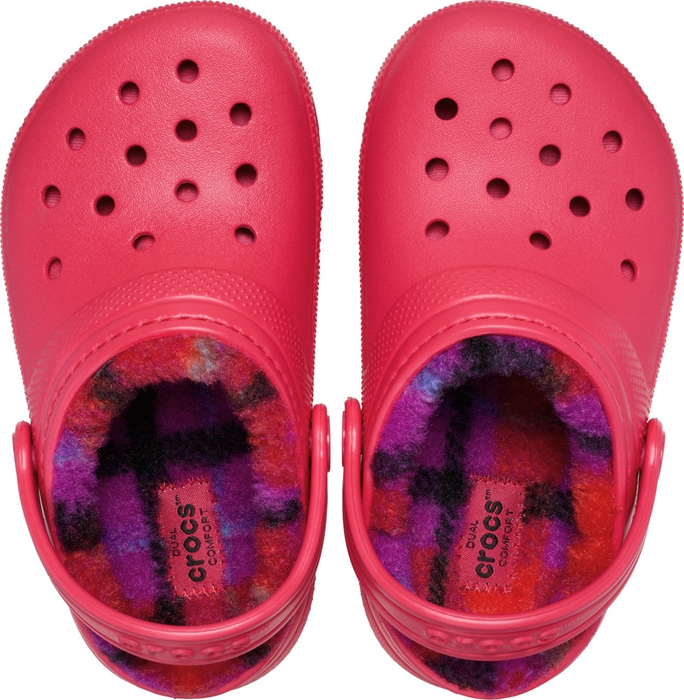Crocs Hausschuh »Classic Lined Bold Clog T«  Clog, Homeslipper mit Warmfutter