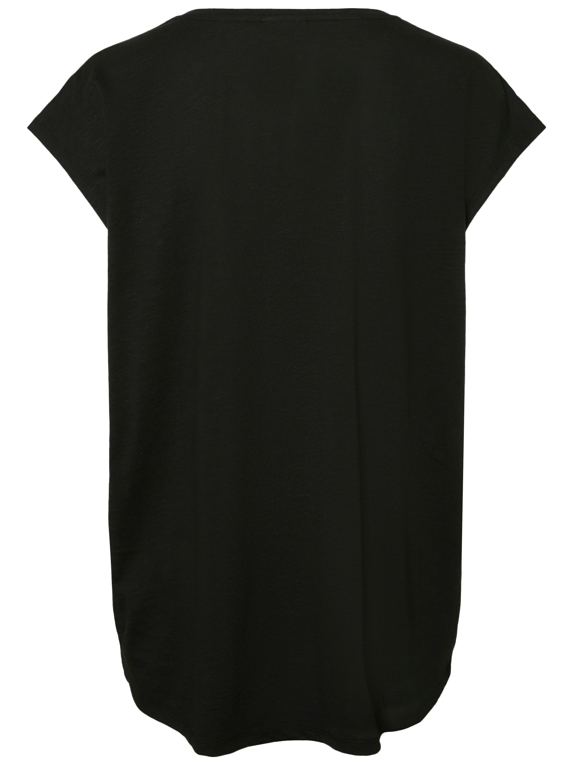 Noisy may Kurzarmshirt »NMMATHILDE S/S LOOSE LONG TOP NOOS« Baumwollmischung, relaxed fit