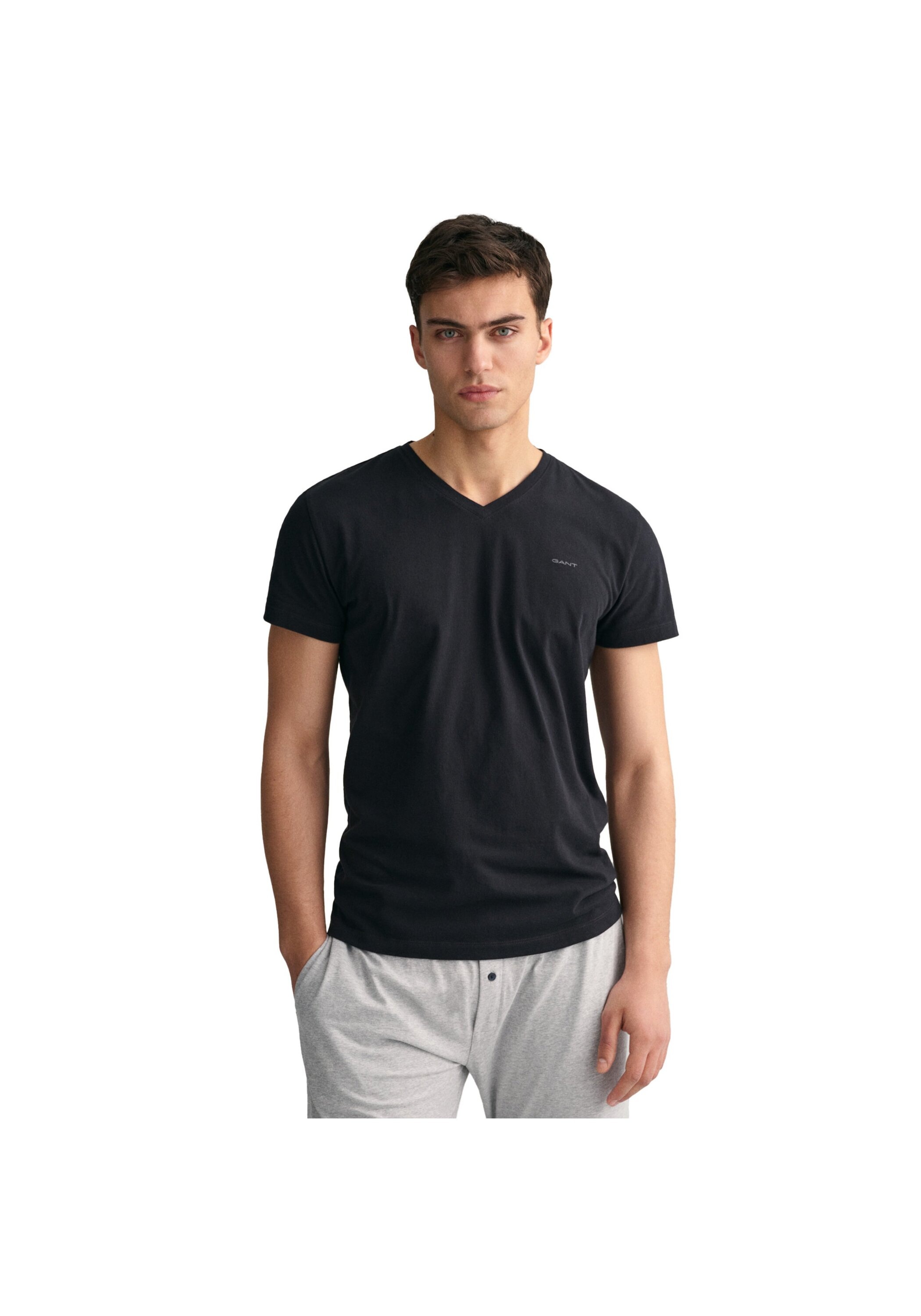 Gant T-Shirt »T-Shirt V-NECK T-SHIRT 4-PACK 4er Pack«