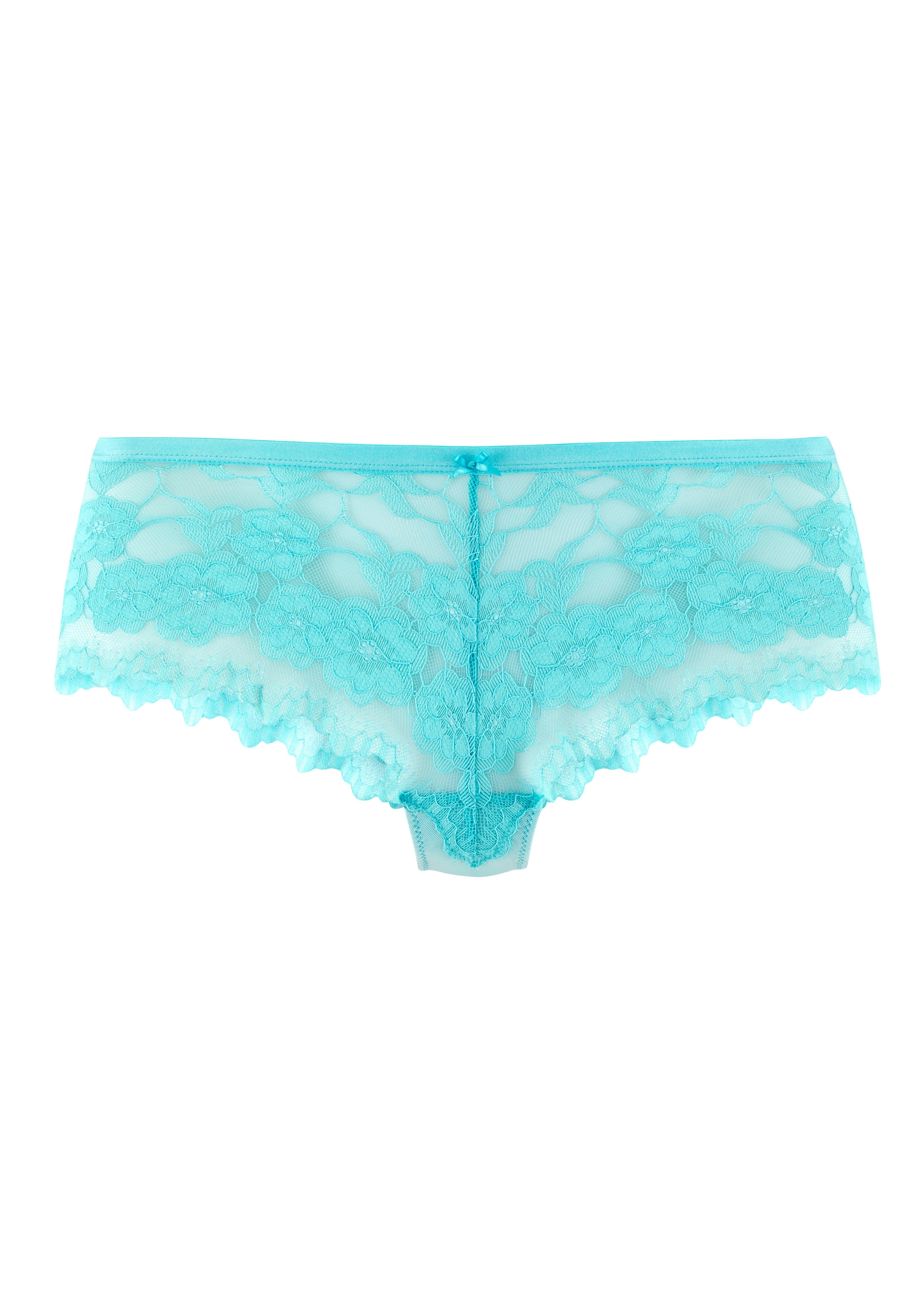 LASCANA Stringpanty, aus zarter, elastischer Jacquardspitze