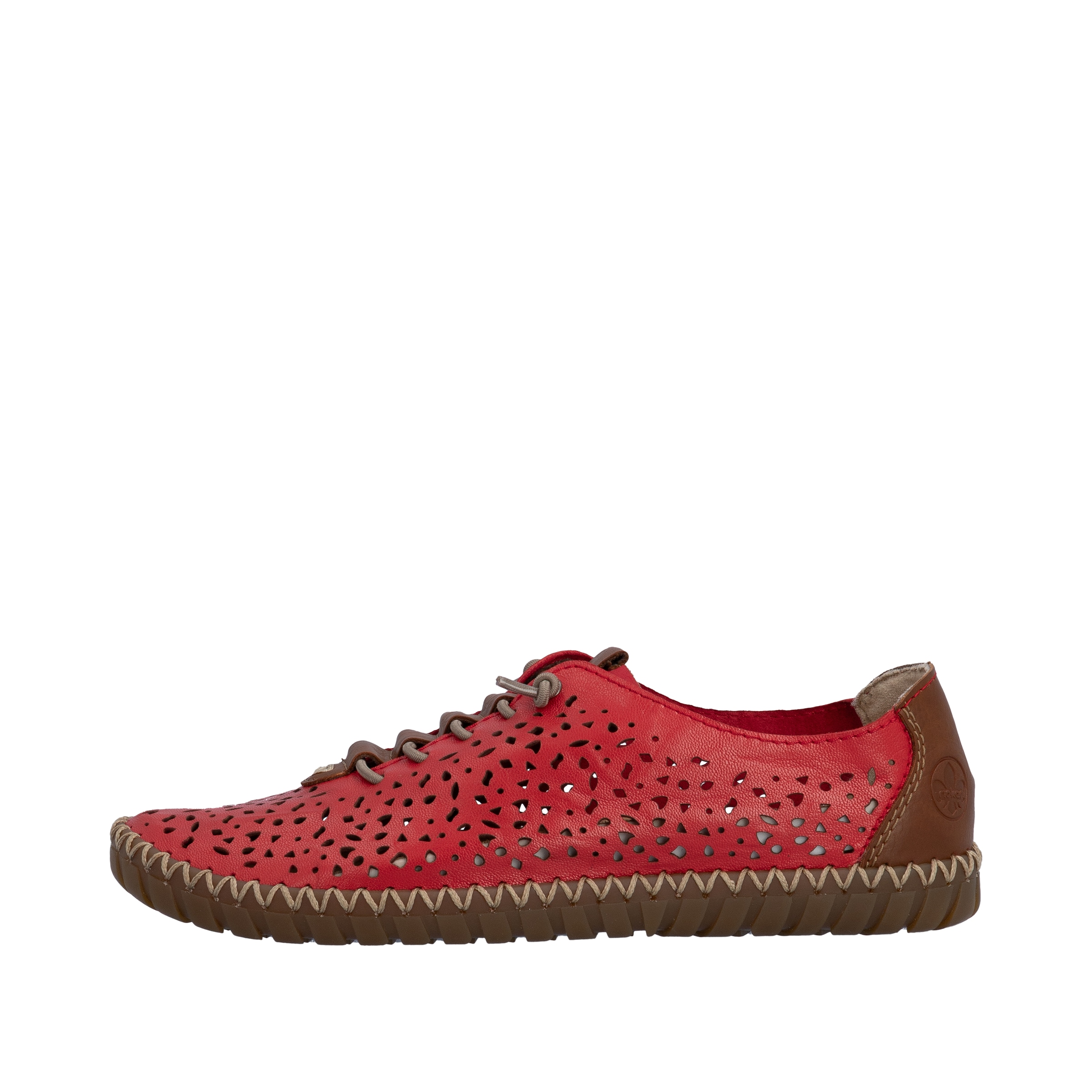 Rieker Slipper  Schlupfschuh, Halbschuh, Barfußschuh mit Perforation