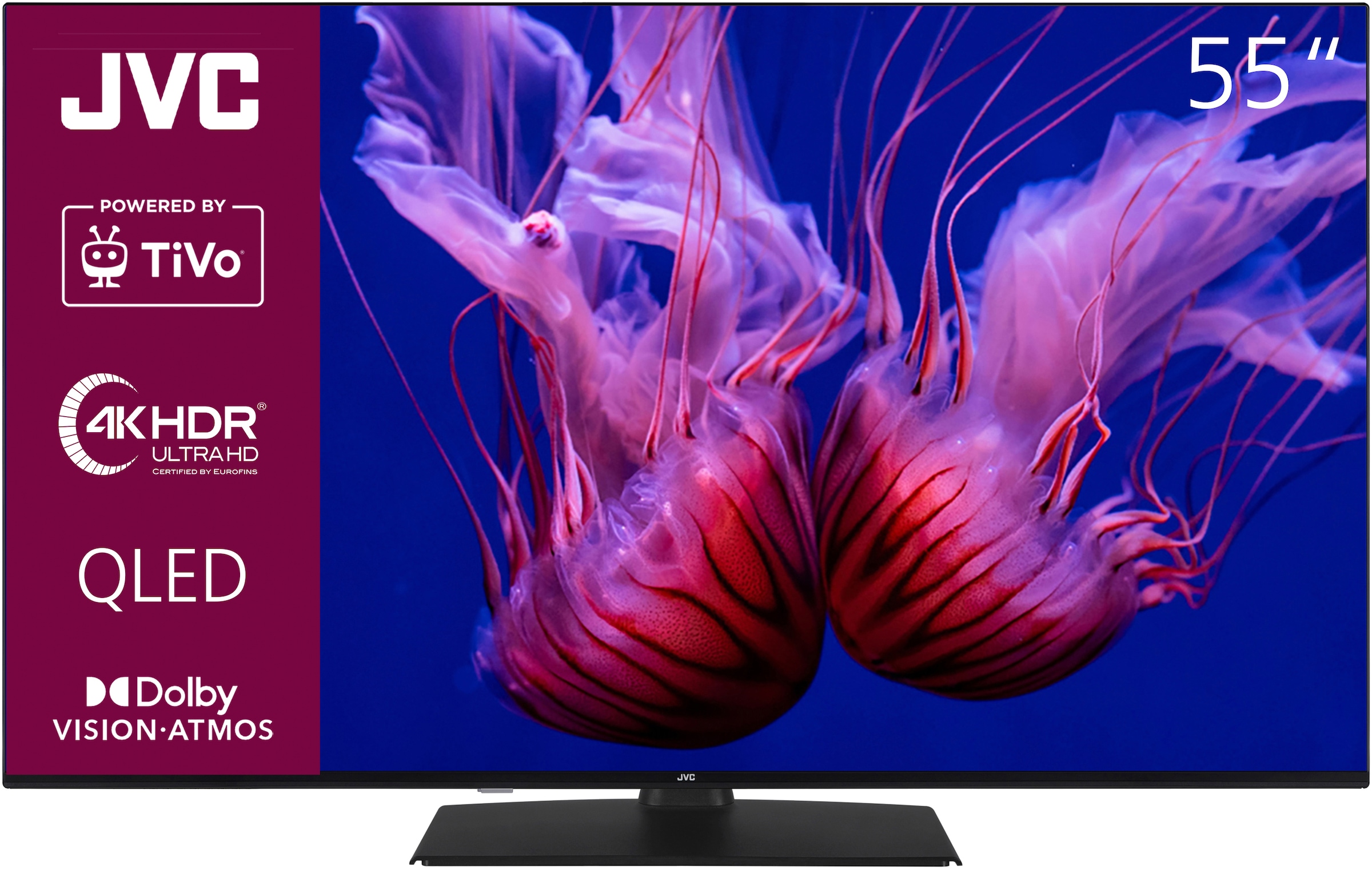 QLED-Fernseher »LT-55VUQ3455«, 139 cm/55 Zoll, 4K Ultra HD, Smart-TV