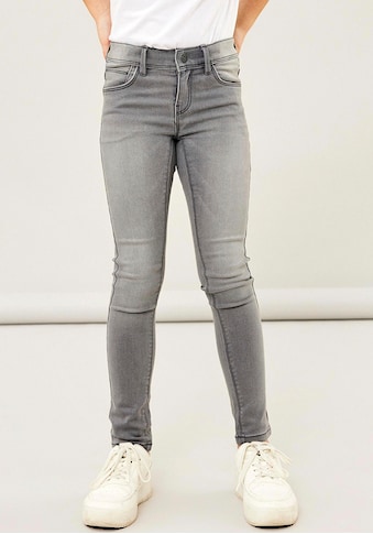 Stretch-Jeans »NKFPOLLY DNMTAX PANT«