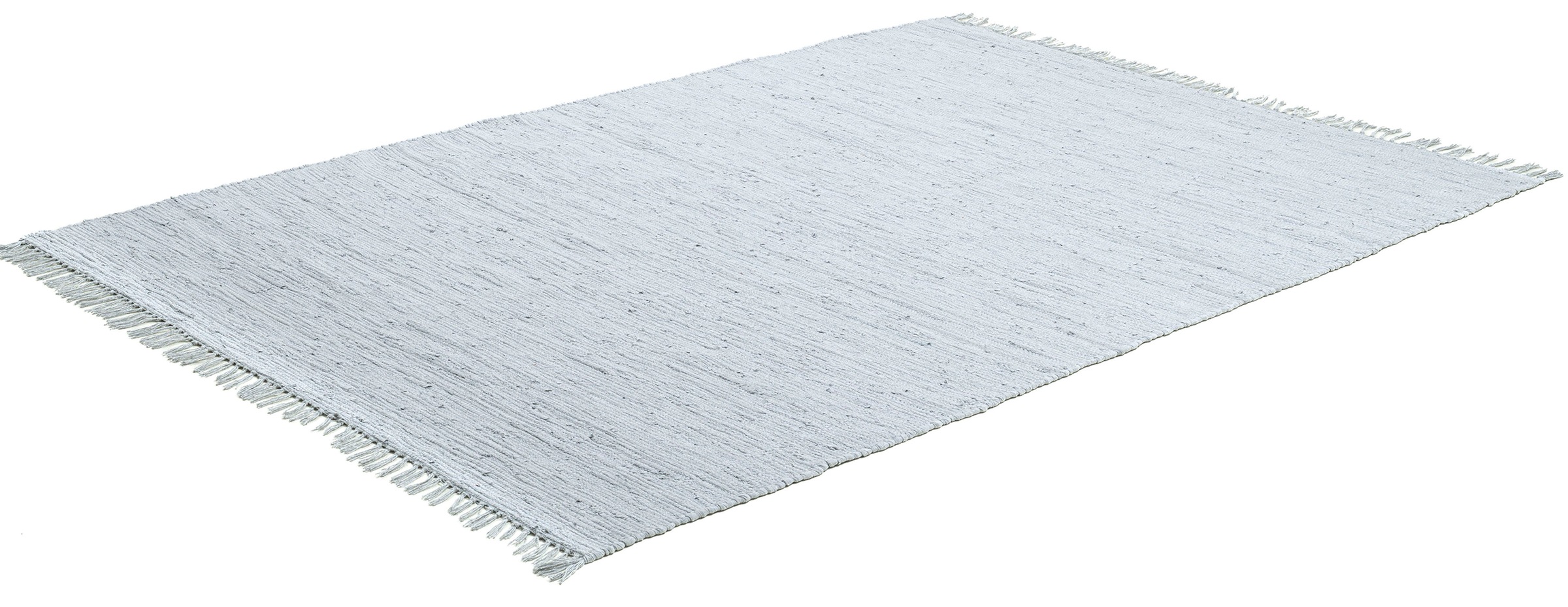online »Happy Handweb reine Cotton«, mit THEKO bei Fransen handgewebt, OTTO Flachgewebe, rechteckig, Baumwolle, Teppich, Teppich
