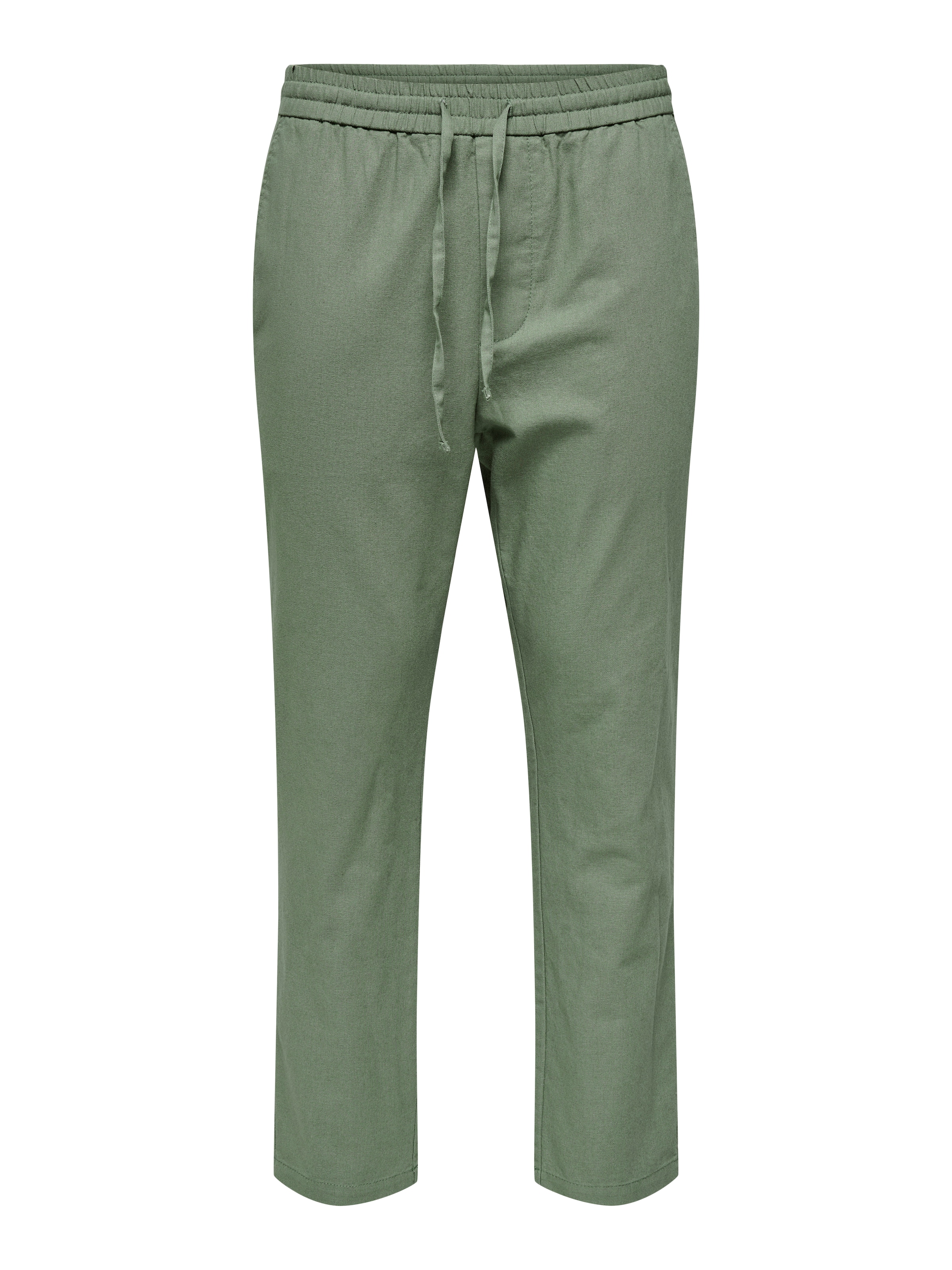 ONLY & SONS Stoffhose »ONSLINUS CROP 0007 COT LIN PNT NOOS«  mit Leinen