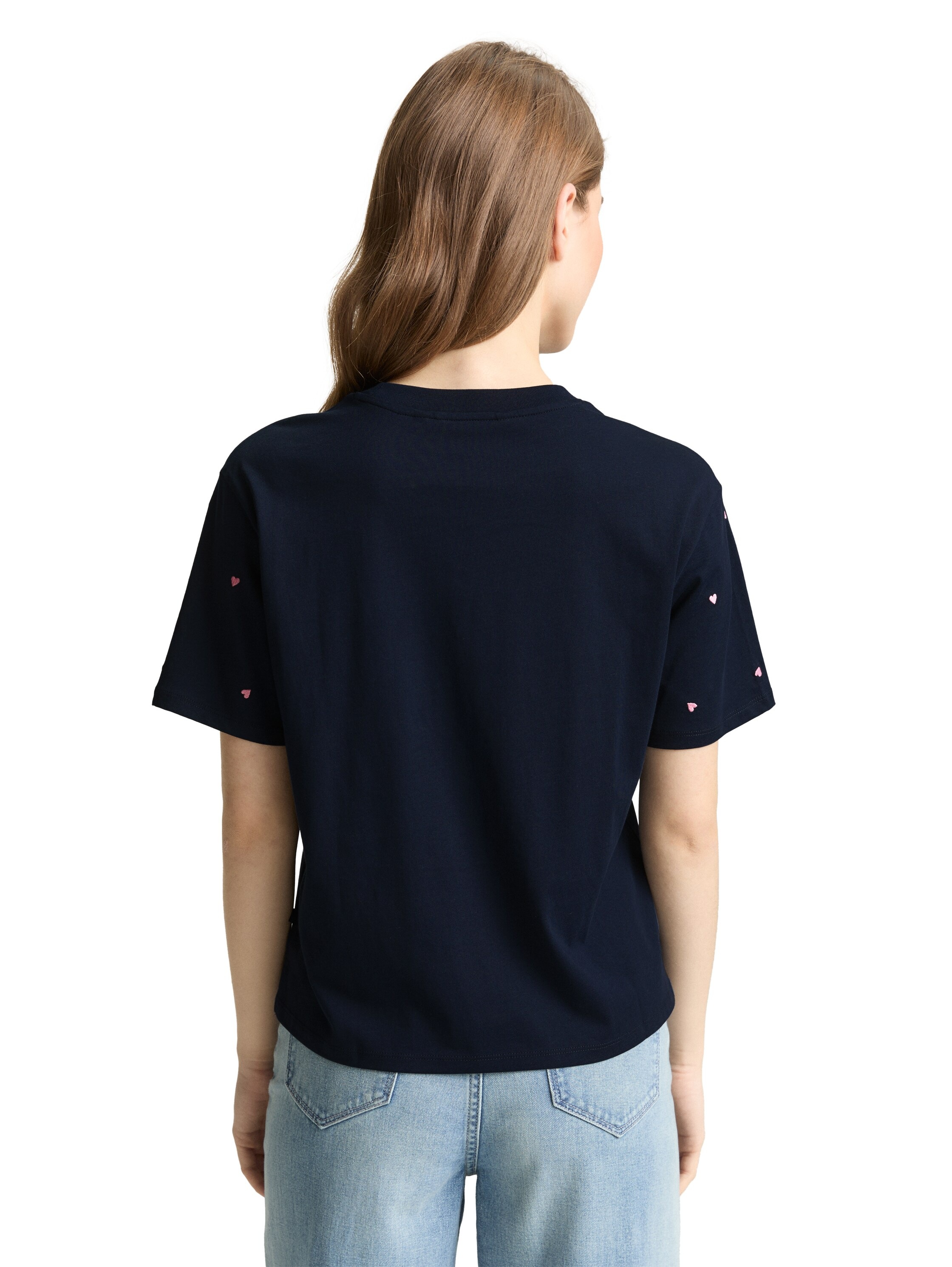 TOM TAILOR Denim T-Shirt mit All-Over Print