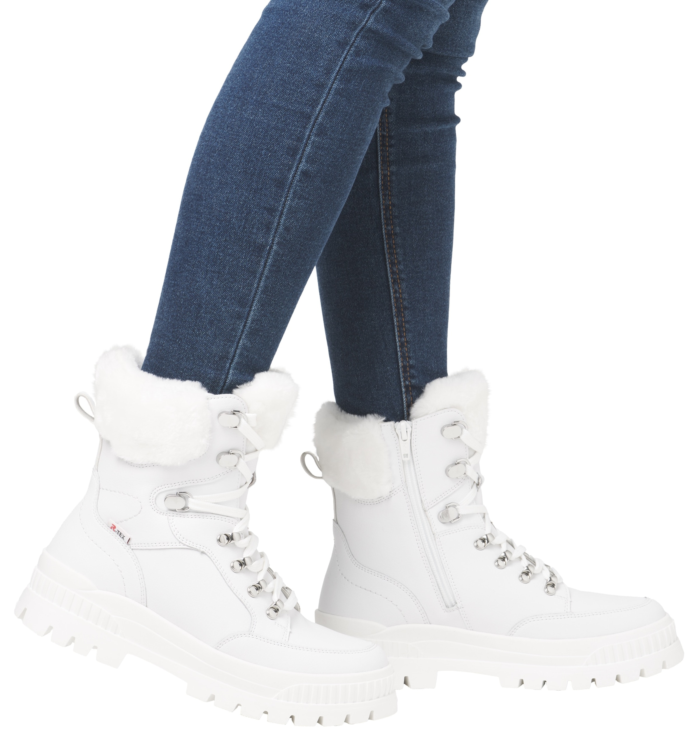 RIEKER Sport Winterboots, Schneeboots, Winterstiefelette mit wasserabweisender R-TEX-Membran