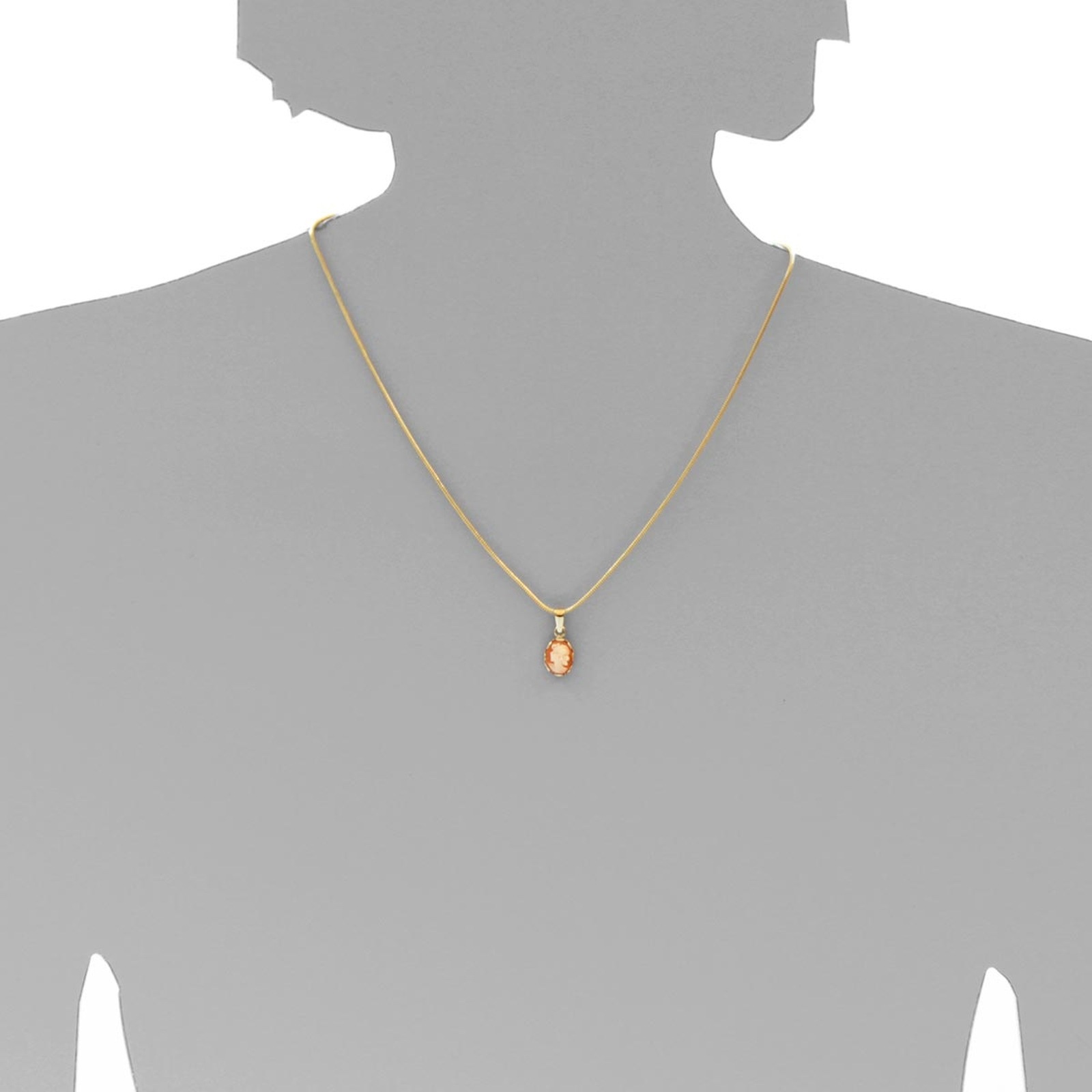 OSTSEE-SCHMUCK Kettenanhänger »- Käthe - Gold 333/000 - Gemme«