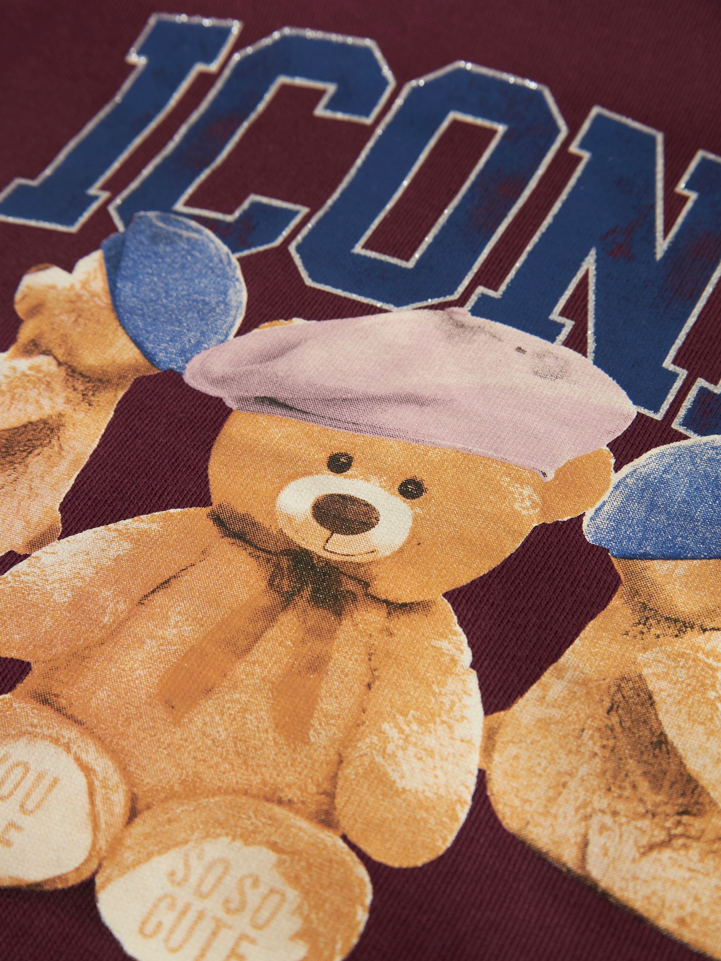 Name It Hoodie »NKFRYCCA LS NREG SWEAT WH BRU BOX«
