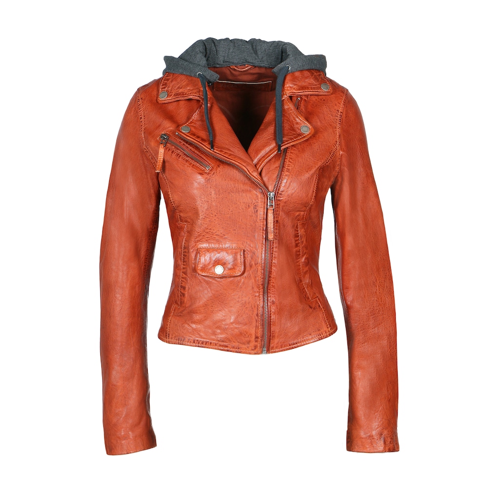 Freaky Nation Lederjacke »Easy Biker«