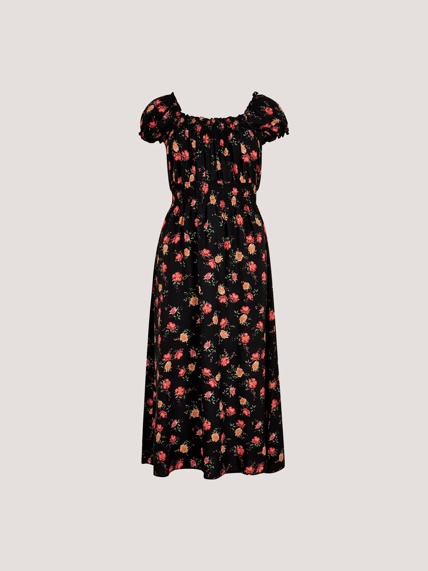 Apricot Midikleid »Midikleid« mit Smokdetails