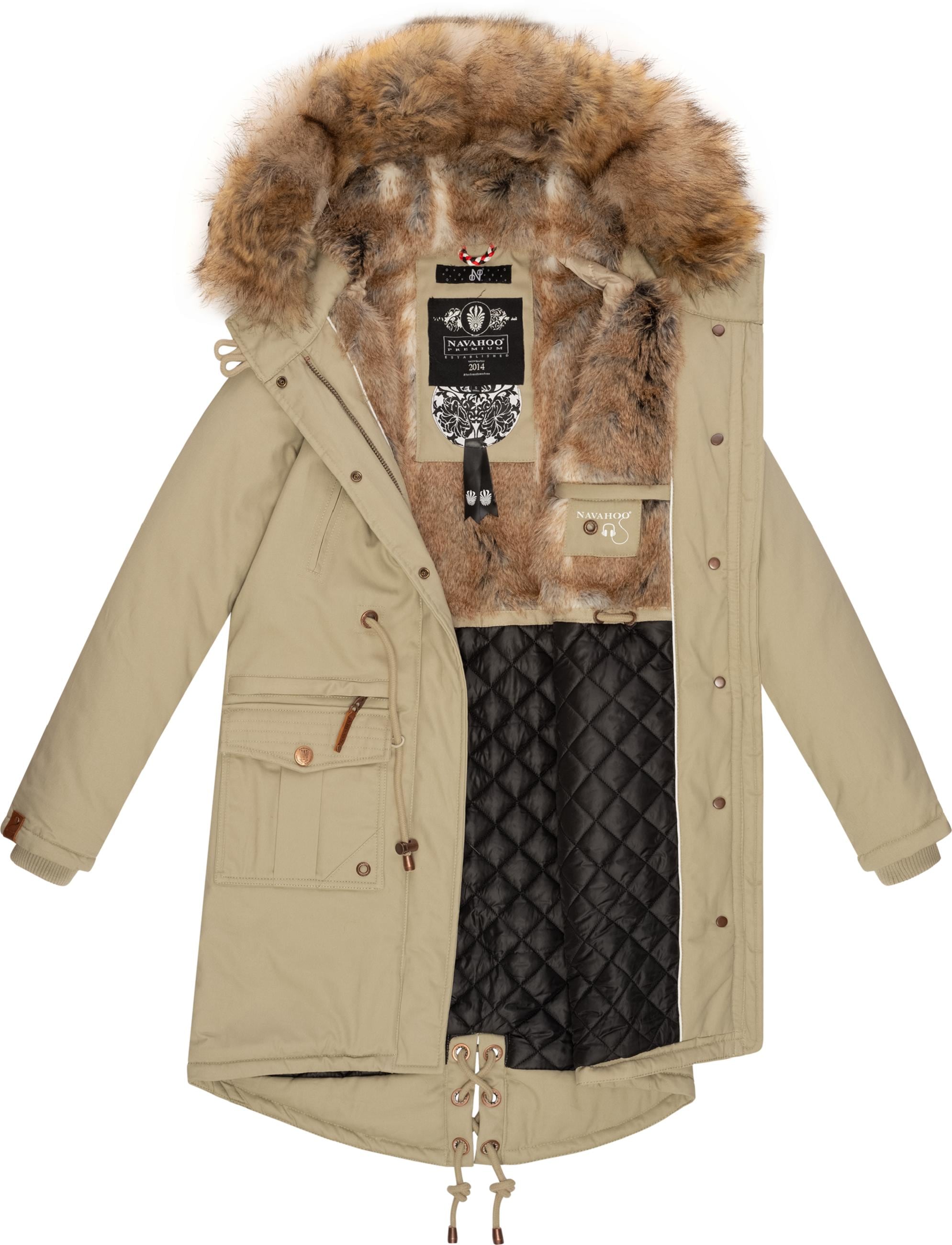 Navahoo Wintermantel »Wintermantel Rosinchen«