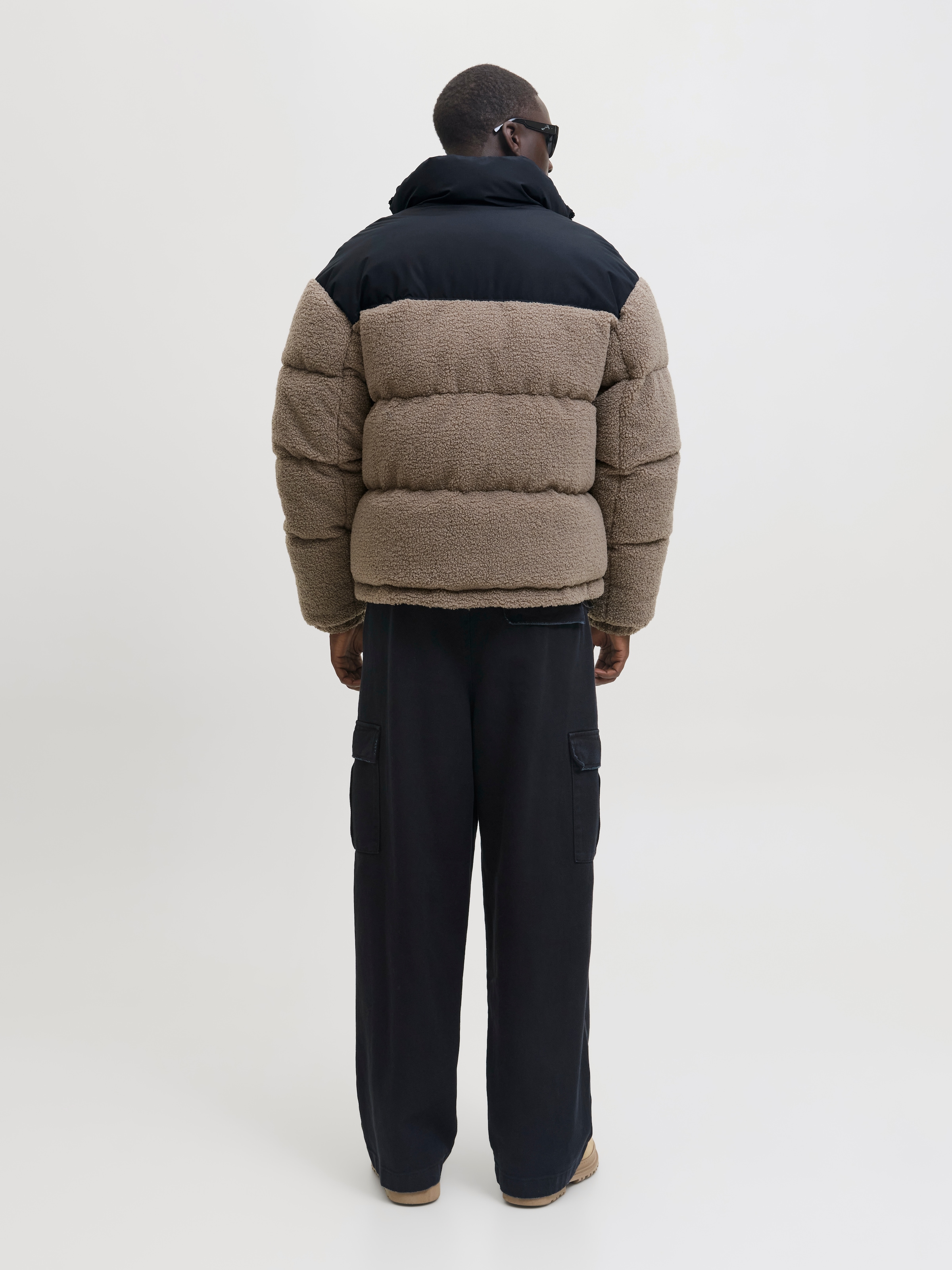 Jack & Jones Steppjacke »JCOFLARE TEDDY PUFFER JACKET«