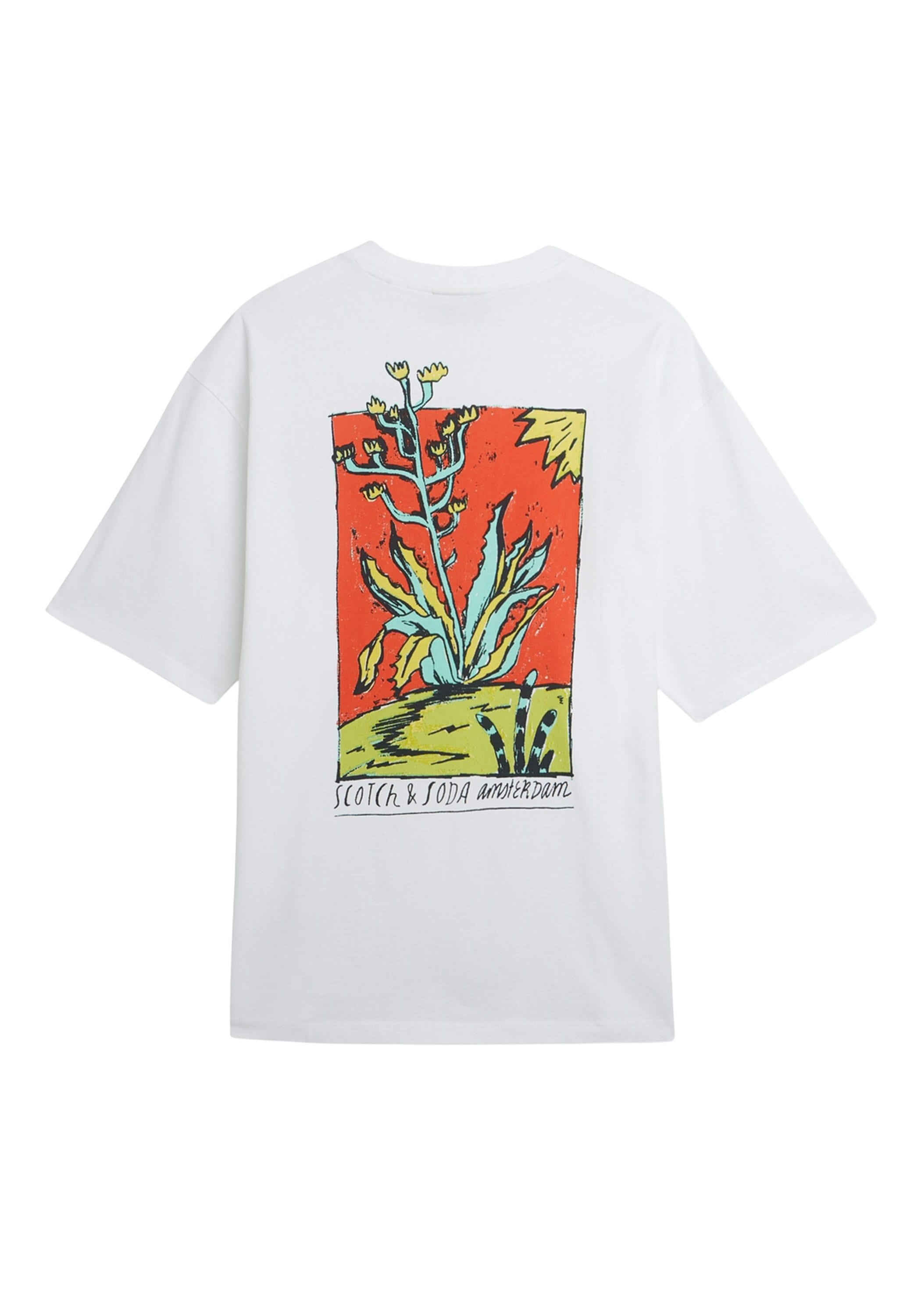 Scotch & Soda T-Shirt »T-Shirt Front & Back Artwork Tee 1er Pack« 1 tlg.