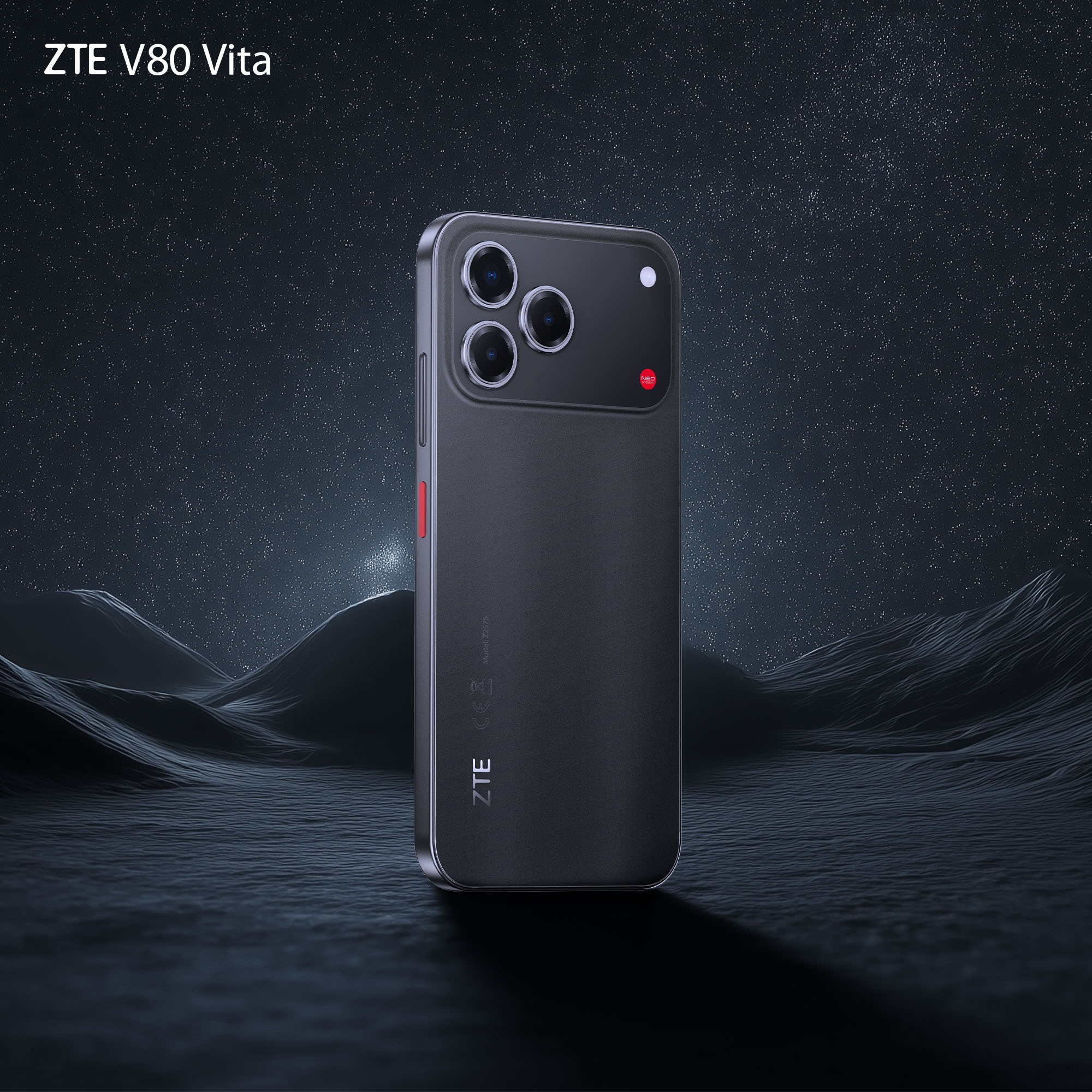 ZTE Smartphone »Blade V80 Vita« midnight black