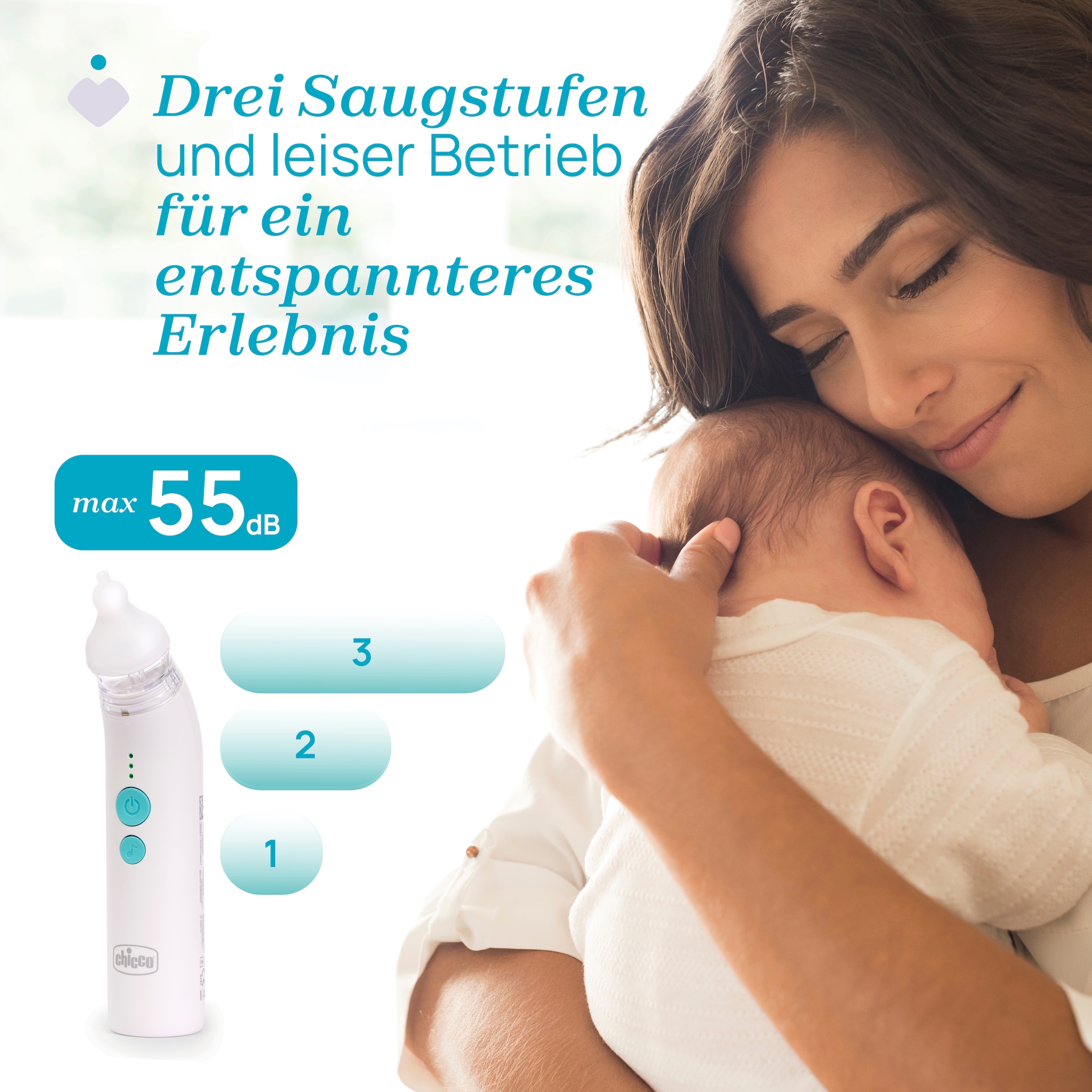 Chicco Nasensauger »PhysioClean« elektrisch