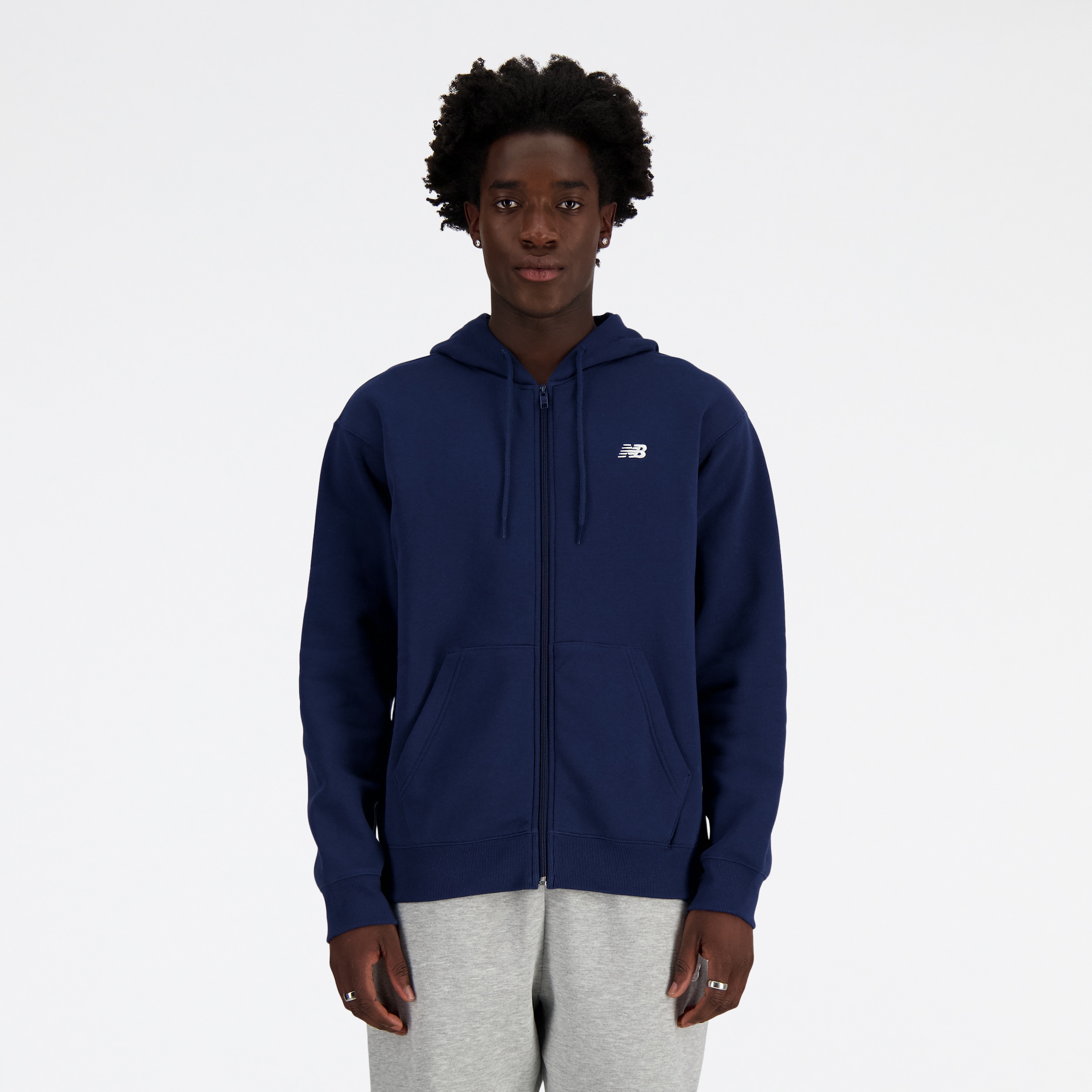 New Balance Sweatjacke »Sport Essentials Logo French Terry Full Zip«