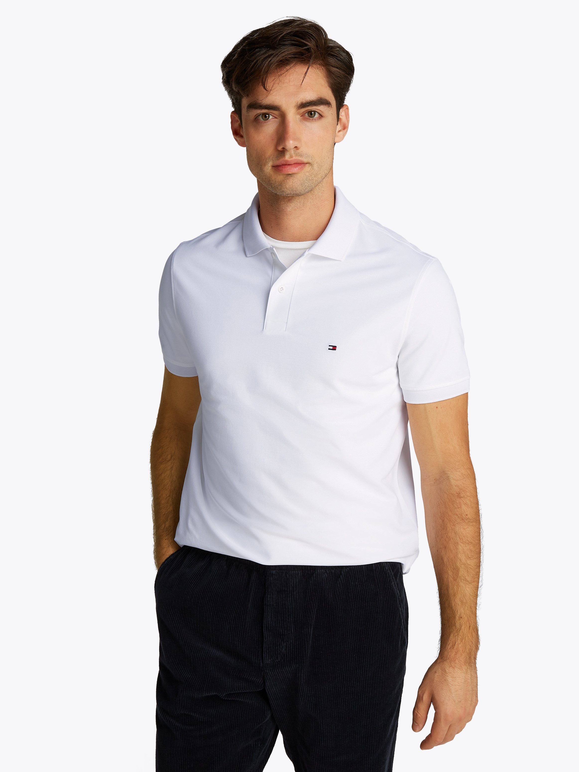 Tommy Hilfiger Poloshirt »PERFORMANCE PIQUE REG POLO«, mit Streifenmuster