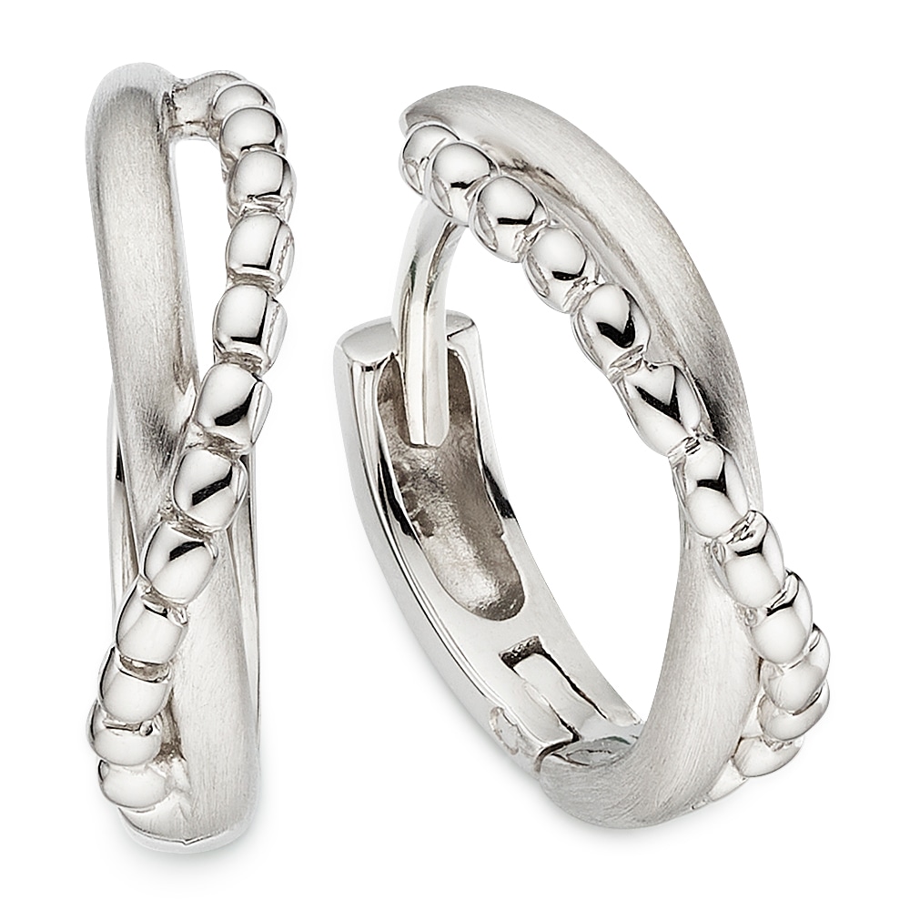 Bruno Banani Paar Creolen »Schmuck Geschenk Silbercreolen«