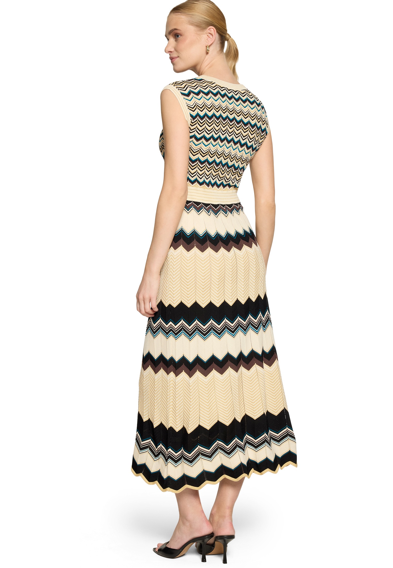 Zero Strickkleid »Strickkleid mit Lurexfaden«