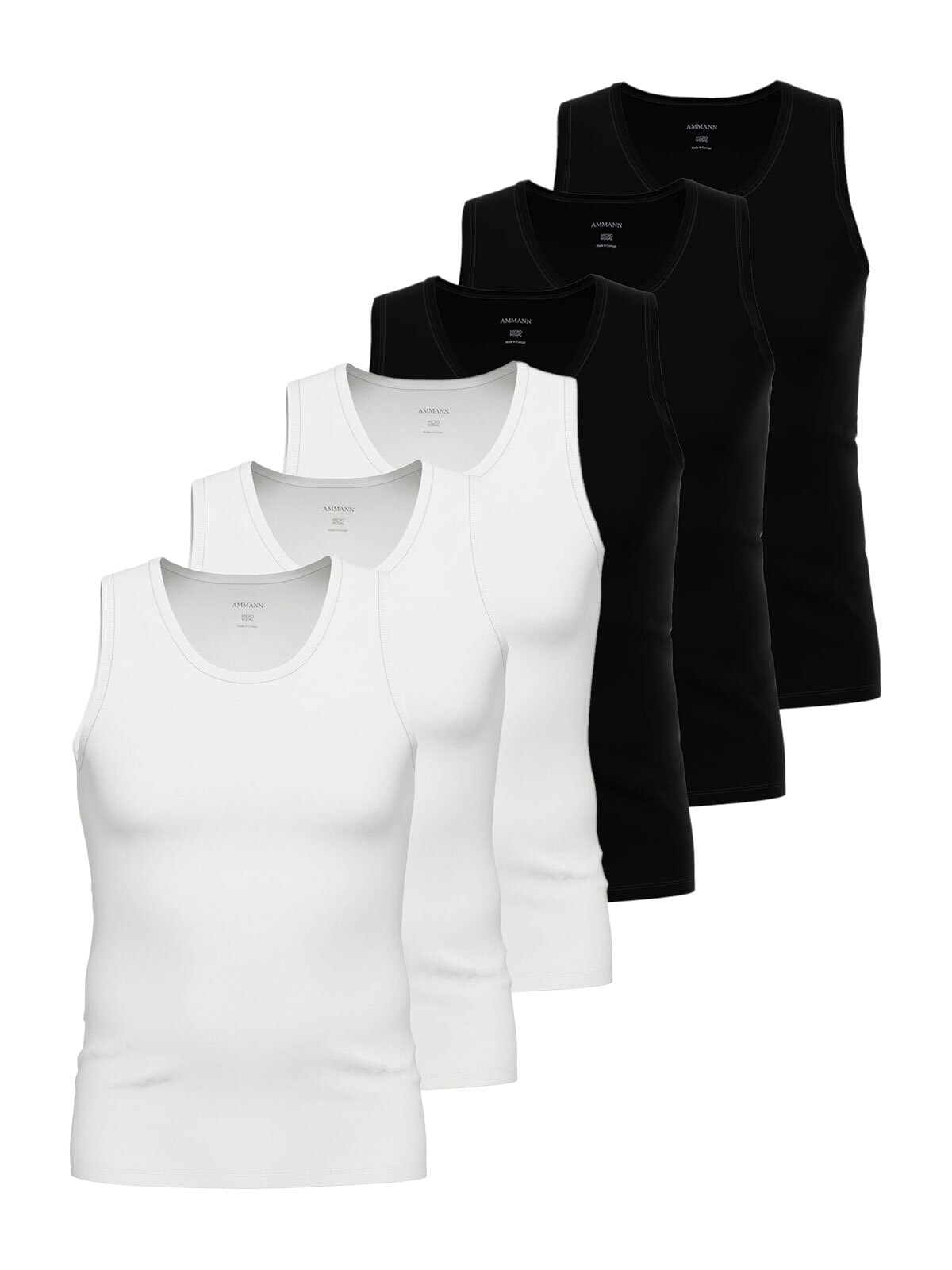 Ammann Unterhemd »6er Pack Athletic Shirt Day Modern / Micro Modal«, (Spar-Pack, 6 Stück St.)