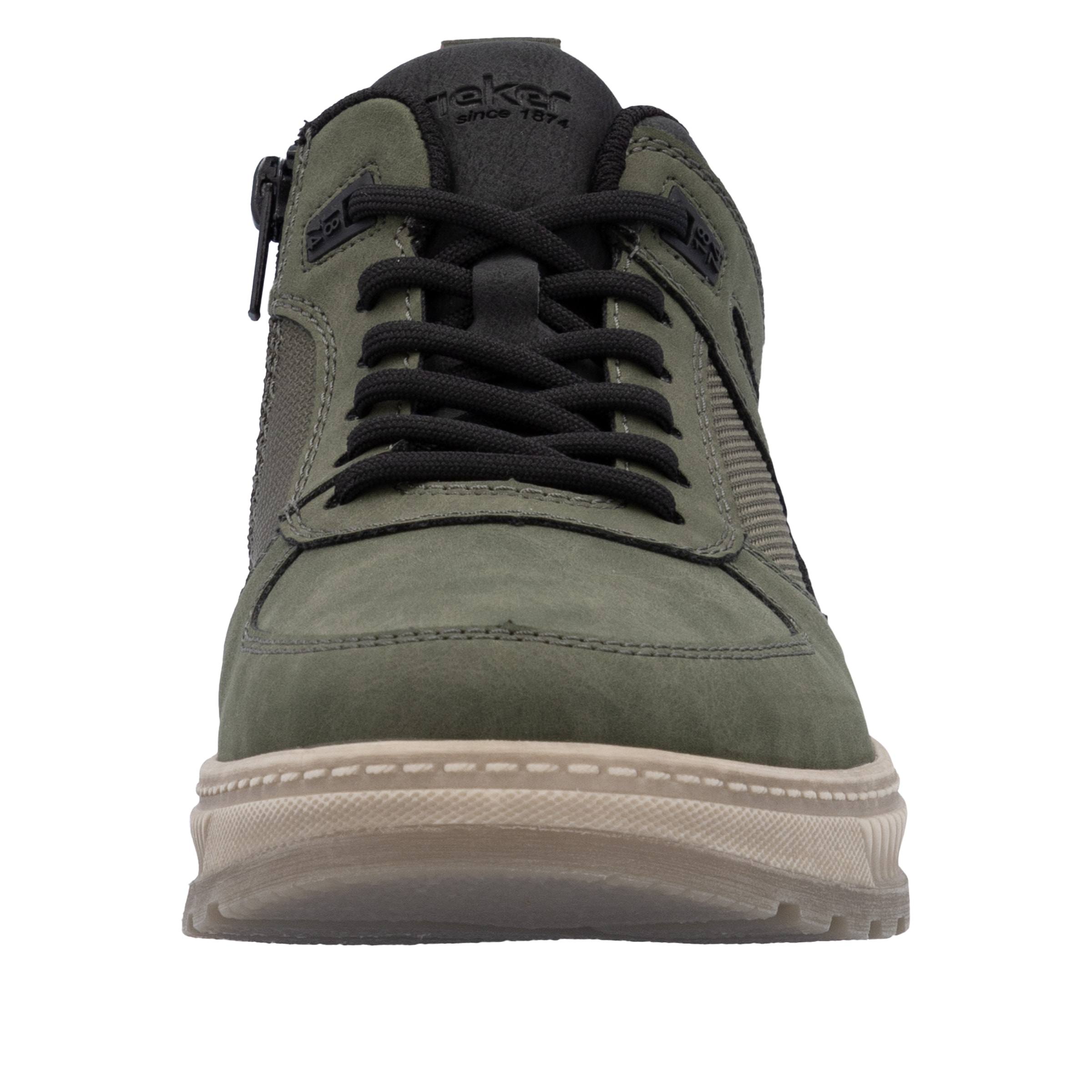 Rieker Sneaker  Schnürschuh, Halbschuh, Outdoorschuh mit gepolstertem Schaftrand