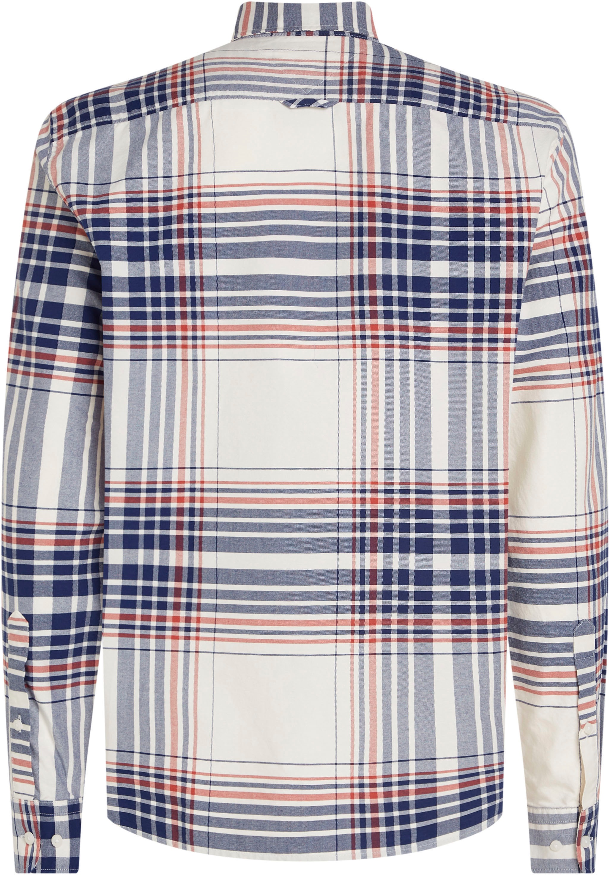 Tommy Hilfiger Langarmhemd »XL OXFORD CHECK RF SHIRT«, mit großem Karomuster
